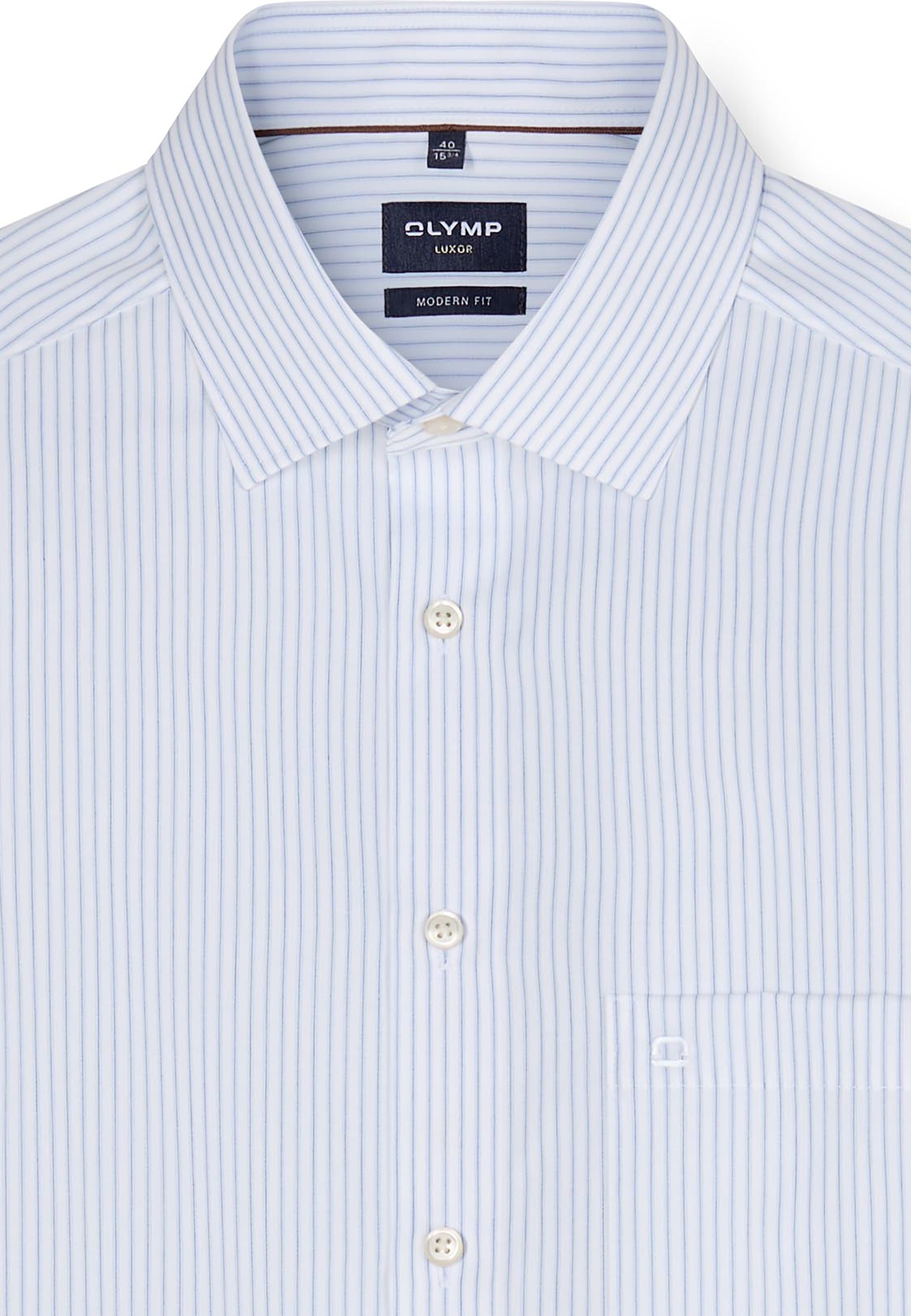 OLYMP Luxor Business Shirt Blue 41 2