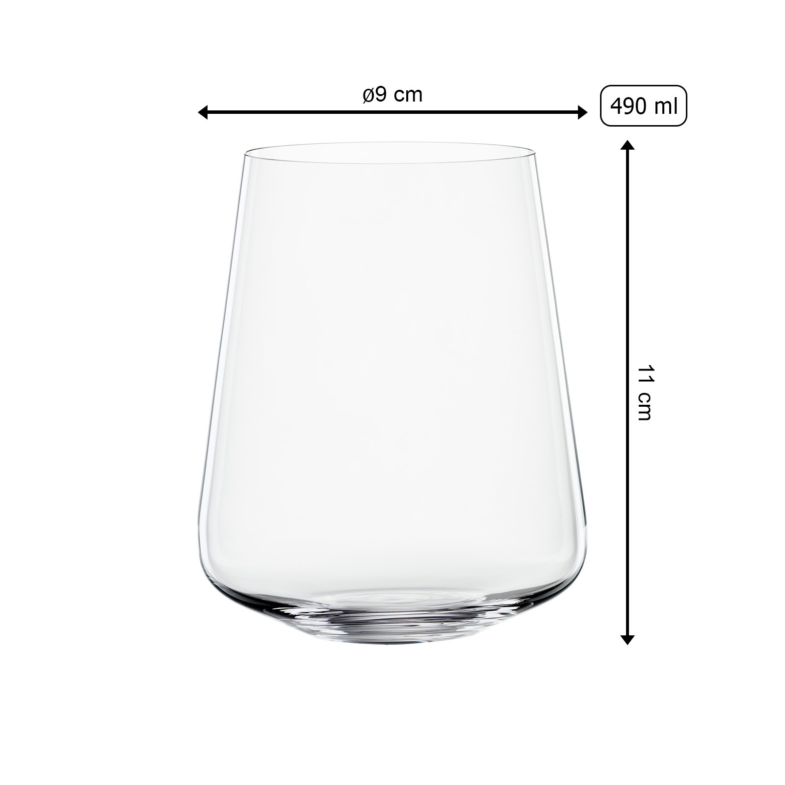 SPIEGELAU Softdrink Glas 4er Set  DEFINITION 490ml