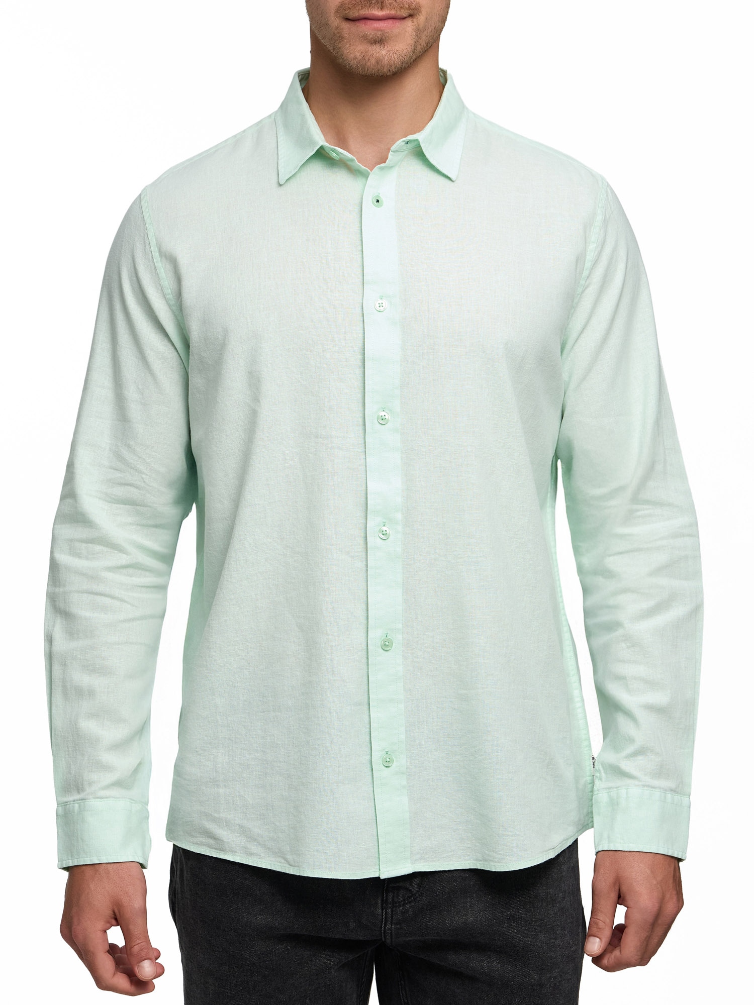 Indicode Langarmhemd "INCordyceps" günstig online kaufen