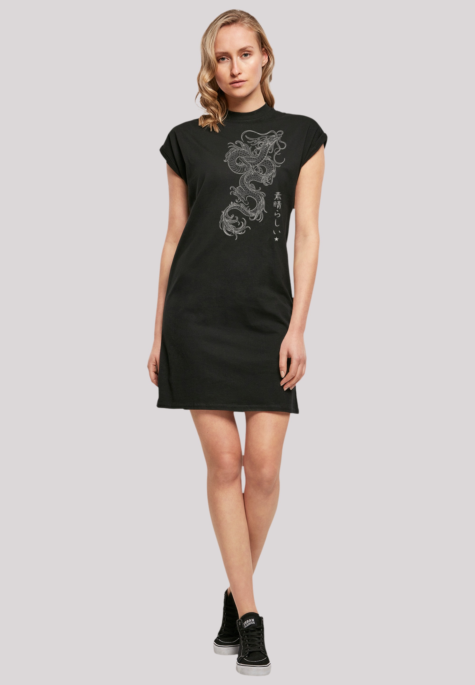 F4NT4STIC Shirtkleid »Drachen«, Print