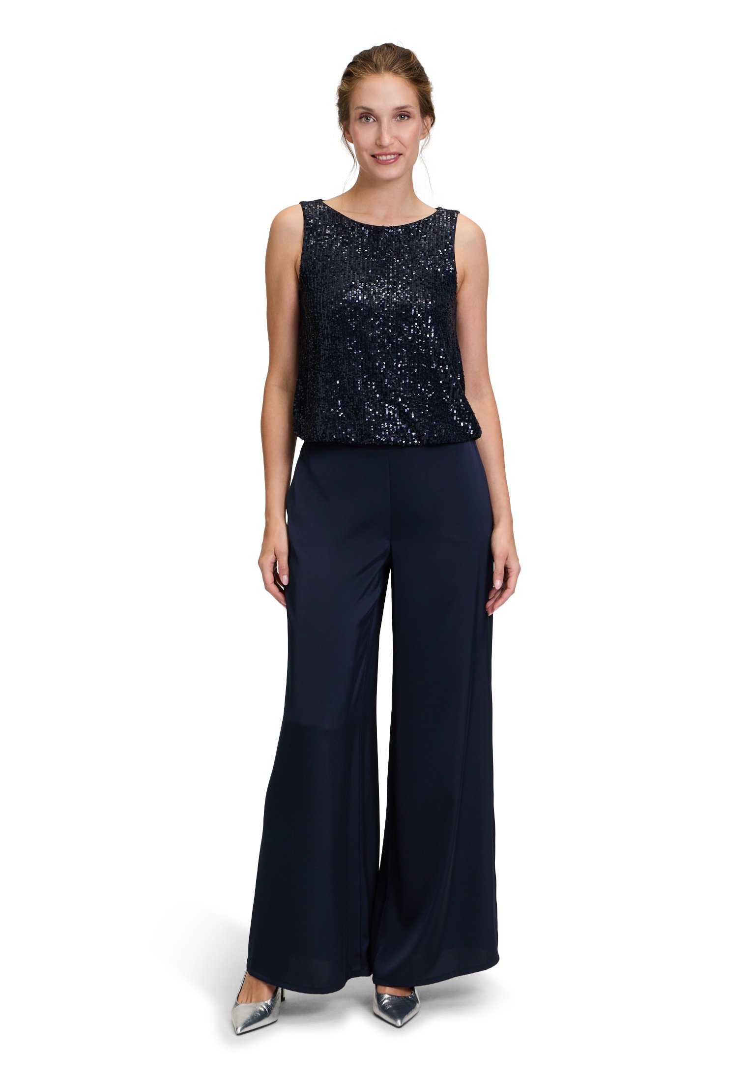 Vera Mont T-Shirt »Vera Mont Pailletten-Top im Glitzer-Look«, (1 tlg.), Pailletten