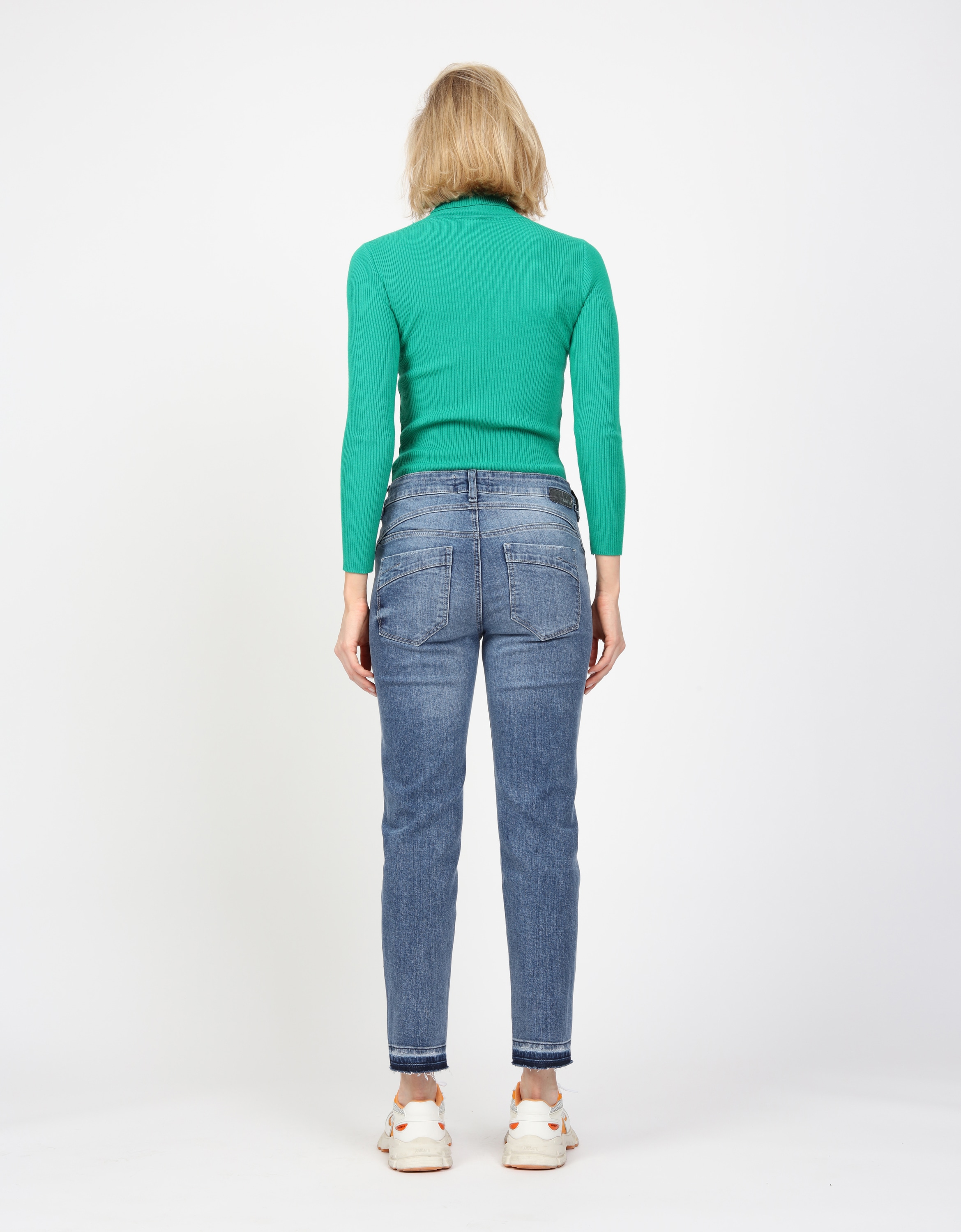 GANG Straight-Jeans »GANG Jeans Straight Fit 94RUBINIA CROPPED«