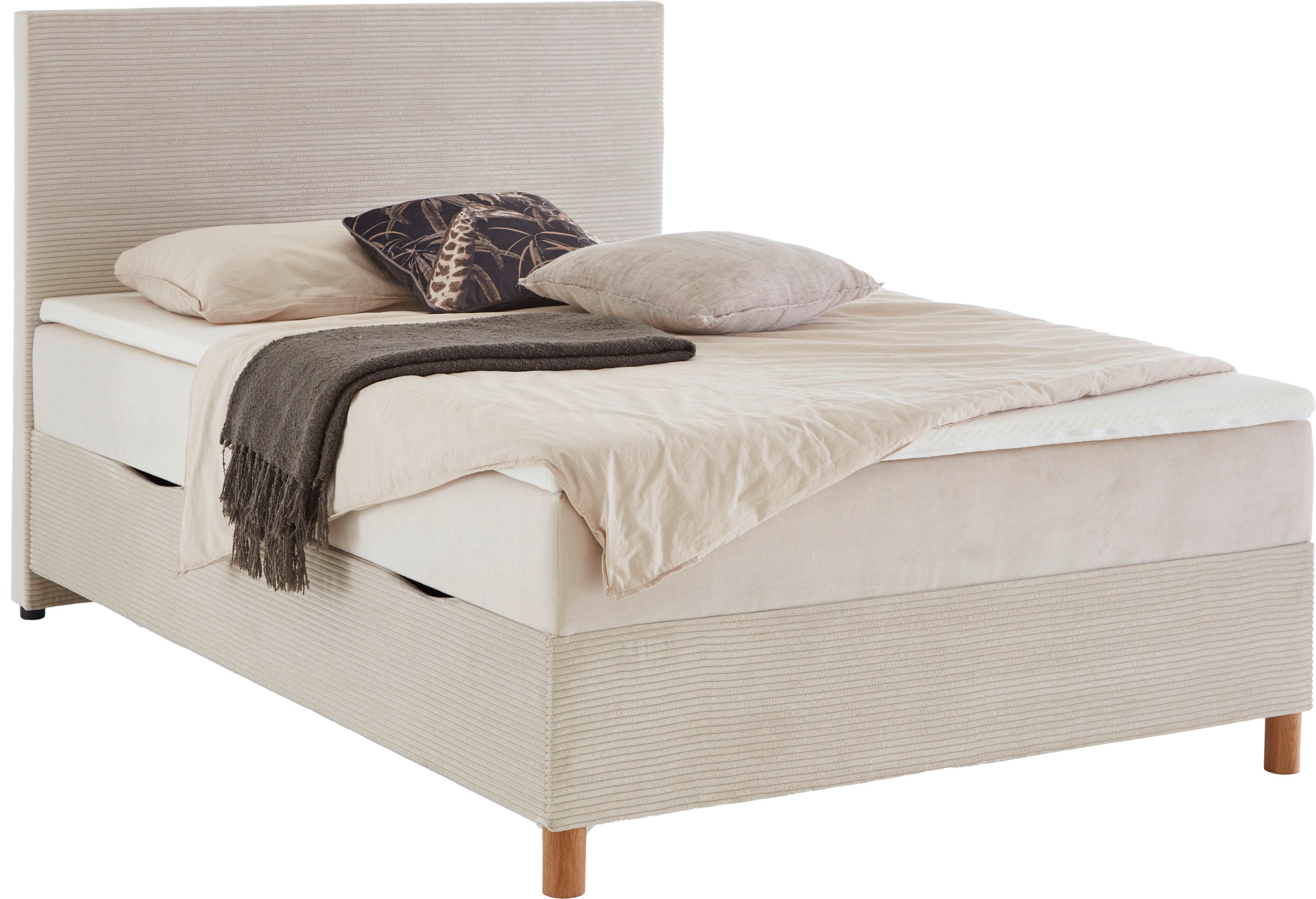 meise.möbel "Korsika inkl. Bettkasten, mit Cord-Stoff bezogen" günstig online kaufen