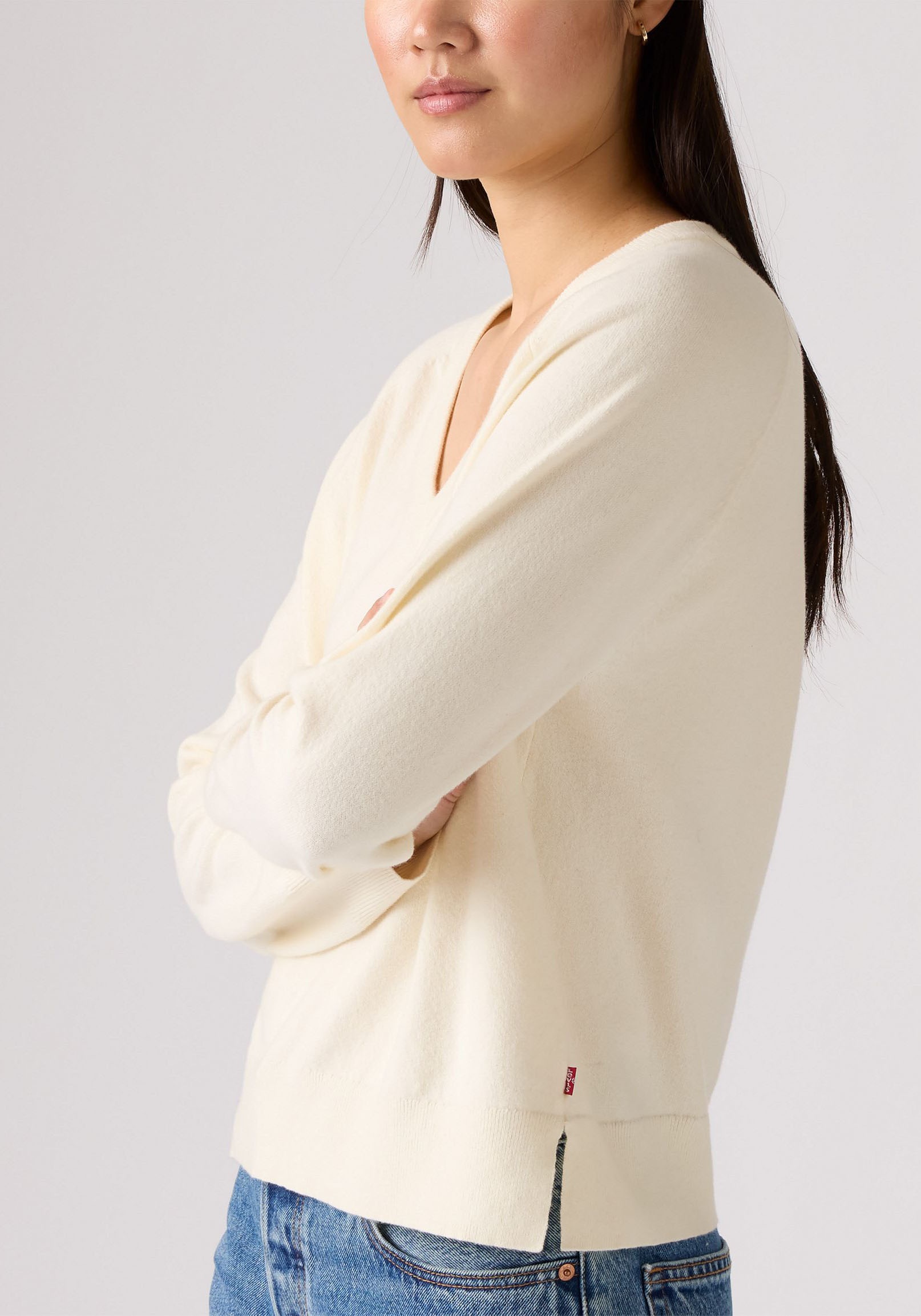 Thumbnail - Levis V-Ausschnitt-Pullover "SUPER SOFT VNECK PULLOVER"