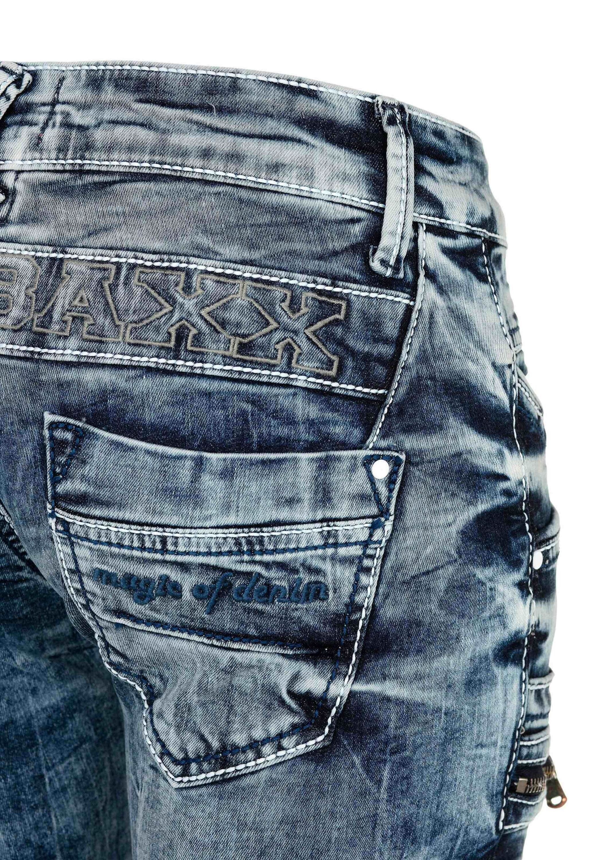 Cipo & Baxx Skinny-fit-Jeans »Jeans«, mit niedrige Taille in Skinny Fit, WD322