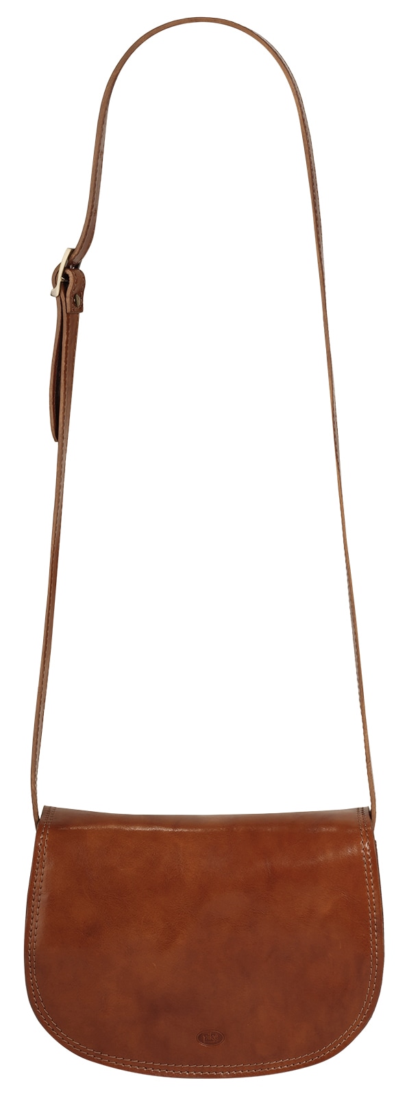 Piké Umhängetasche, echt Leder, Made in Italy