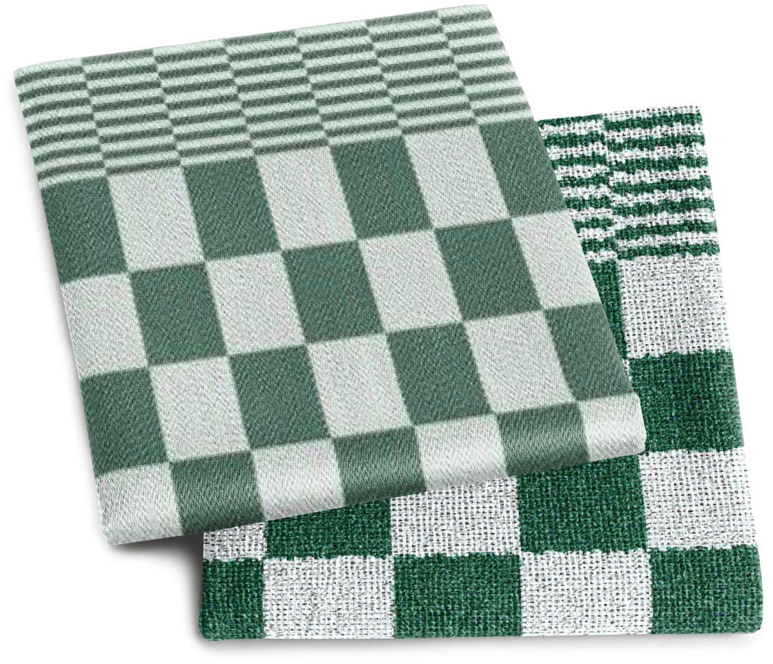 DDDDD Geschirrtuch »DDDDD Küchentuch BBQ 50 x 55 (6er-Pack)« schnell trocknend, 100% Baumwolle, kariert