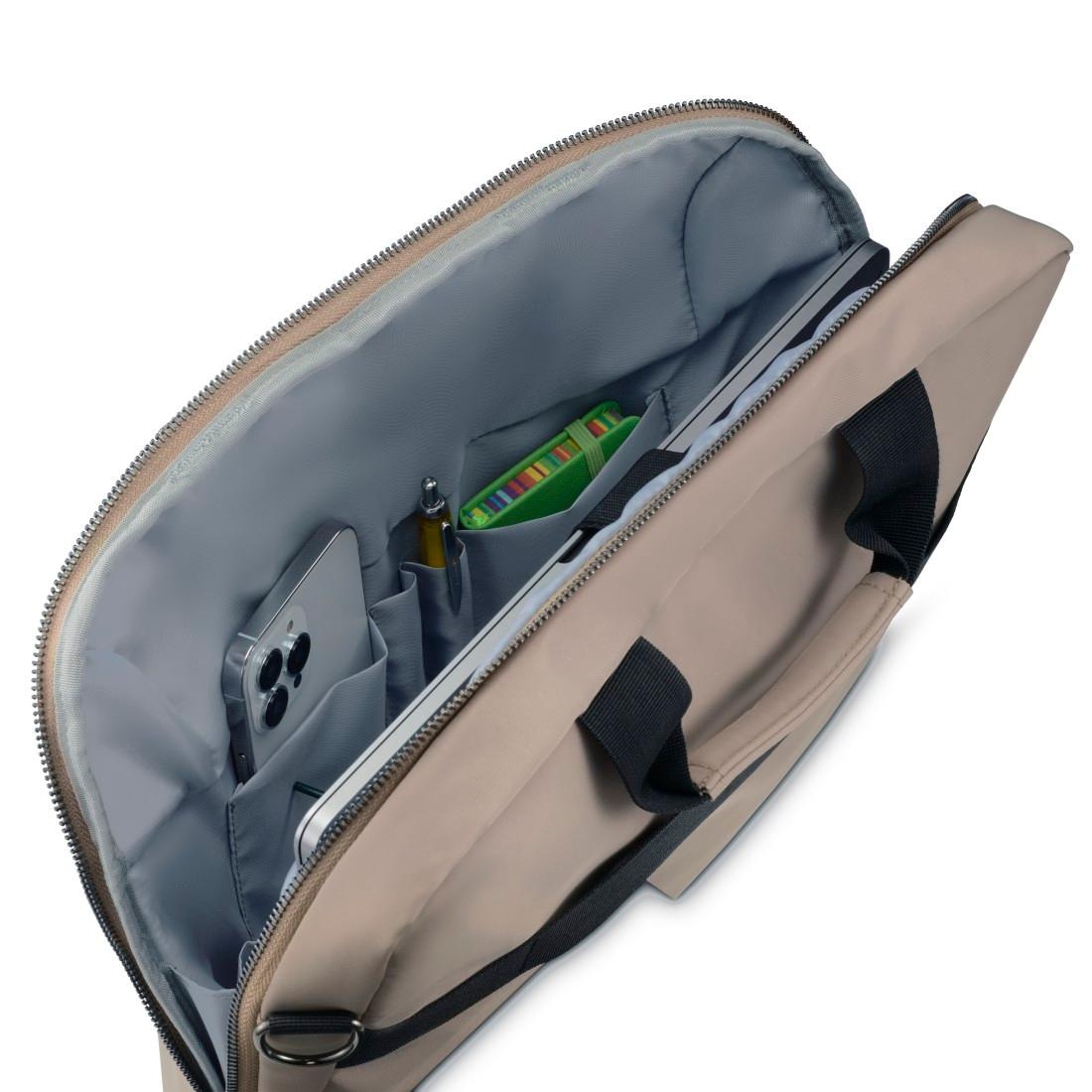 Hama Laptoptasche »Laptoptasche für 15,6" - 16,2" (Tragegurt, Tabletfach, 3 extra Fächer)«, Universell, nachhaltig, umweltbewusst
