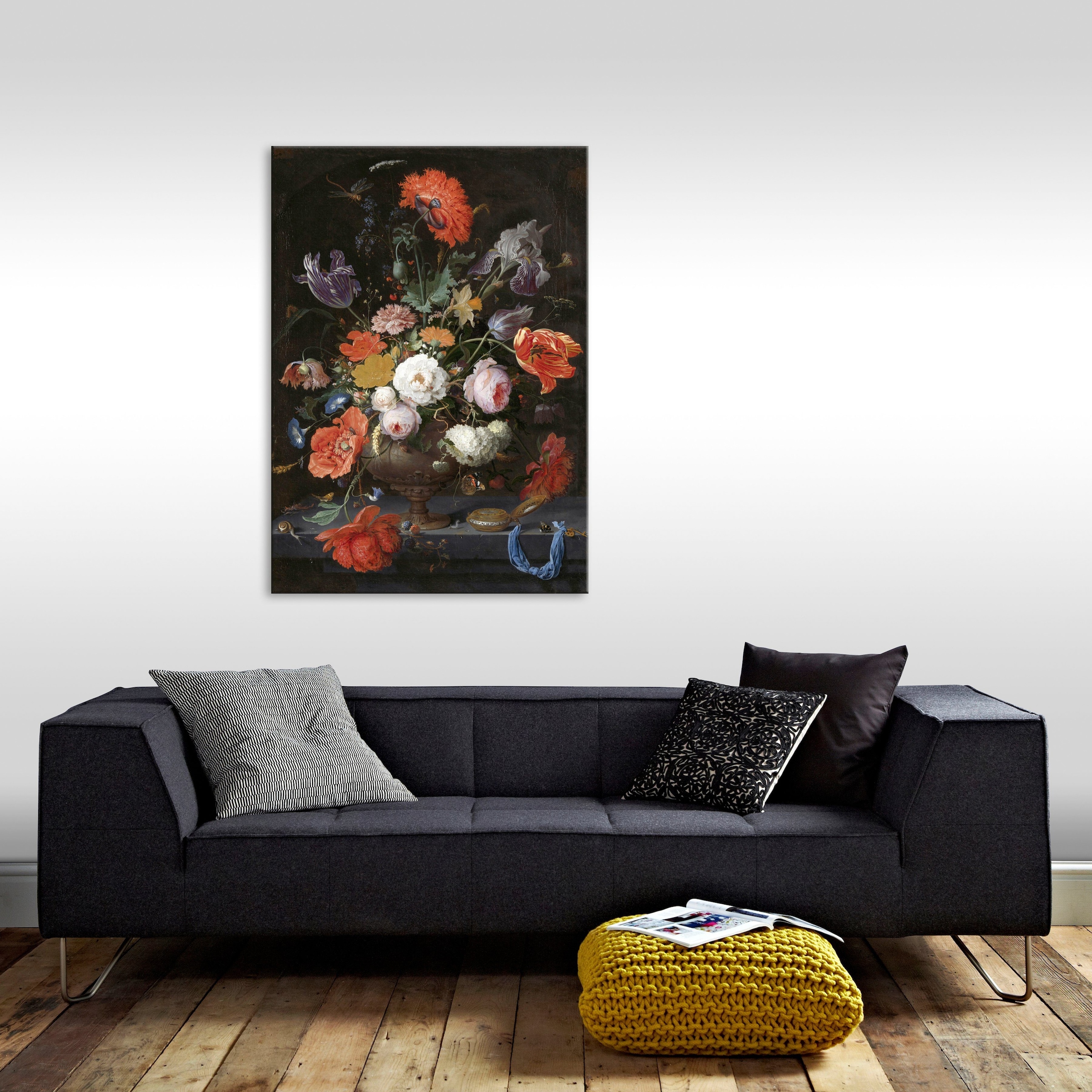 Art for the home Leinwandbild "Rijksmuseum, Albert Mignon" Art  Blumen Stil günstig online kaufen