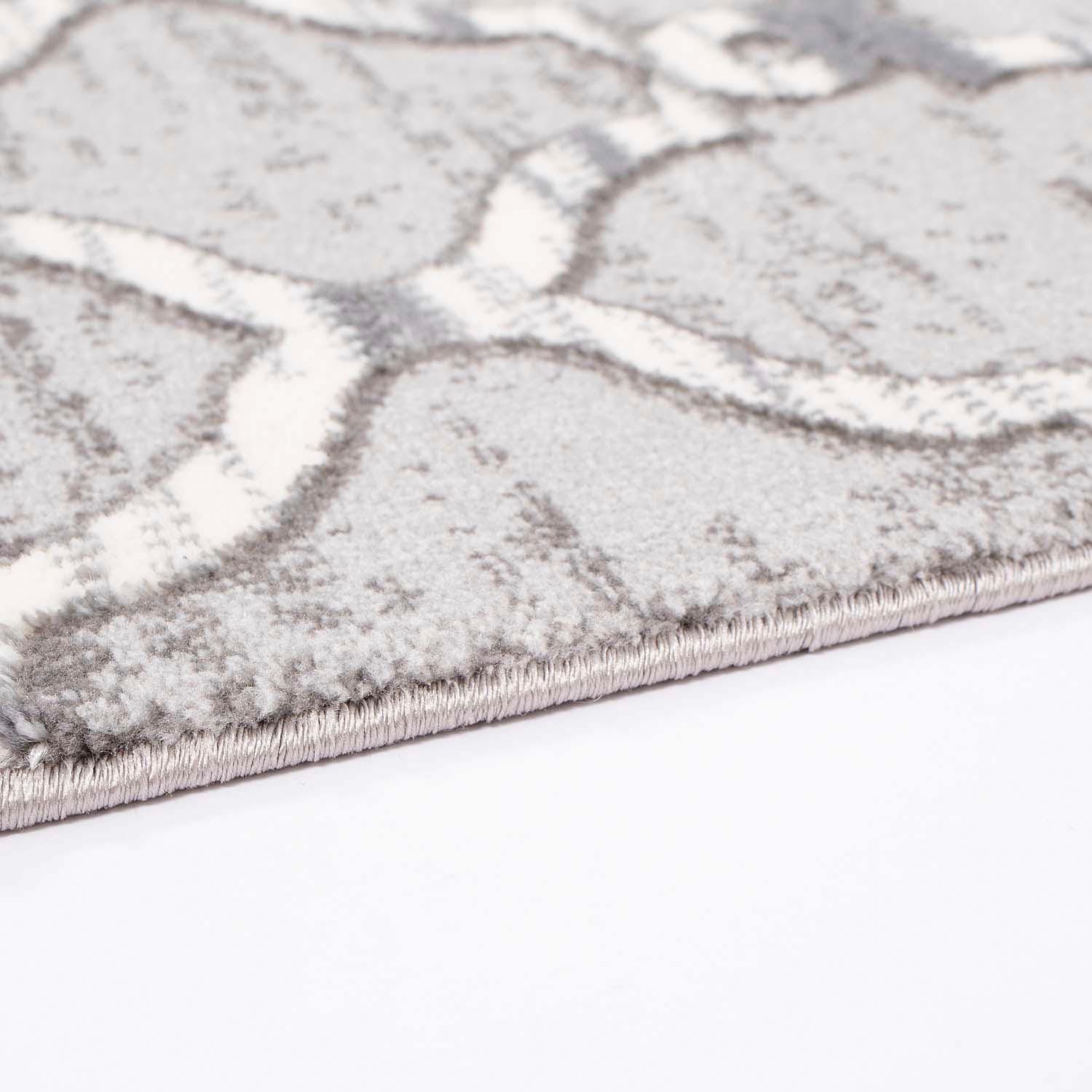 Carpet City Teppich »Platin 7885«, rechteckig, Kurzflor, Marokkanisch, Glänzend durch Polyester