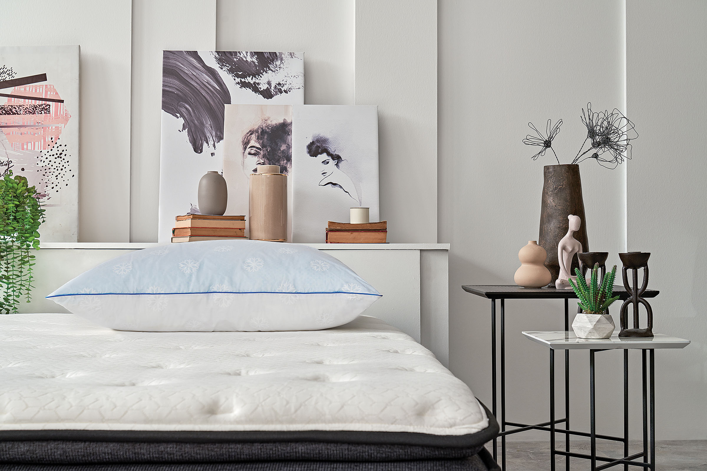 Thumbnail - Yatas Bedding Kopfkissen "Majestät Dacron Climarelle Cool, Kopfkissen 40x80 cm" 1 Stk. tlg. kühlende Wirkung, allergiker...