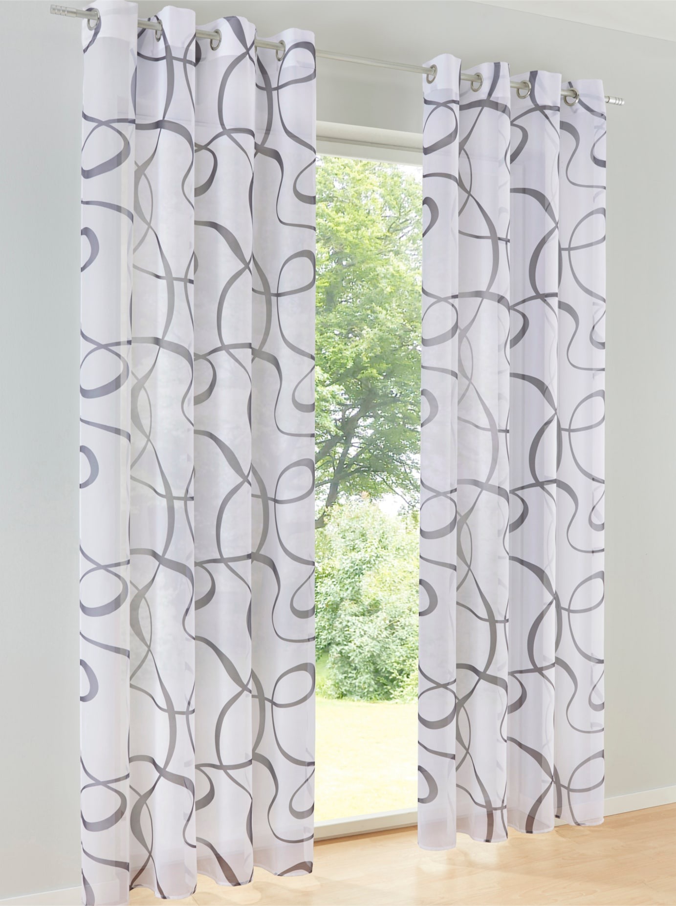 heine home Gardine Ösen 2 Stk. tlg. günstig online kaufen