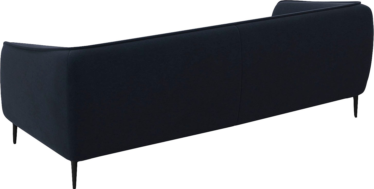 FLEXLUX 3-Sitzer »Belle Designsofa, Couch, bequem durch Kaltschaum im Sitz«, Skandinavisches Design, In hochwertiger Verarbeitung