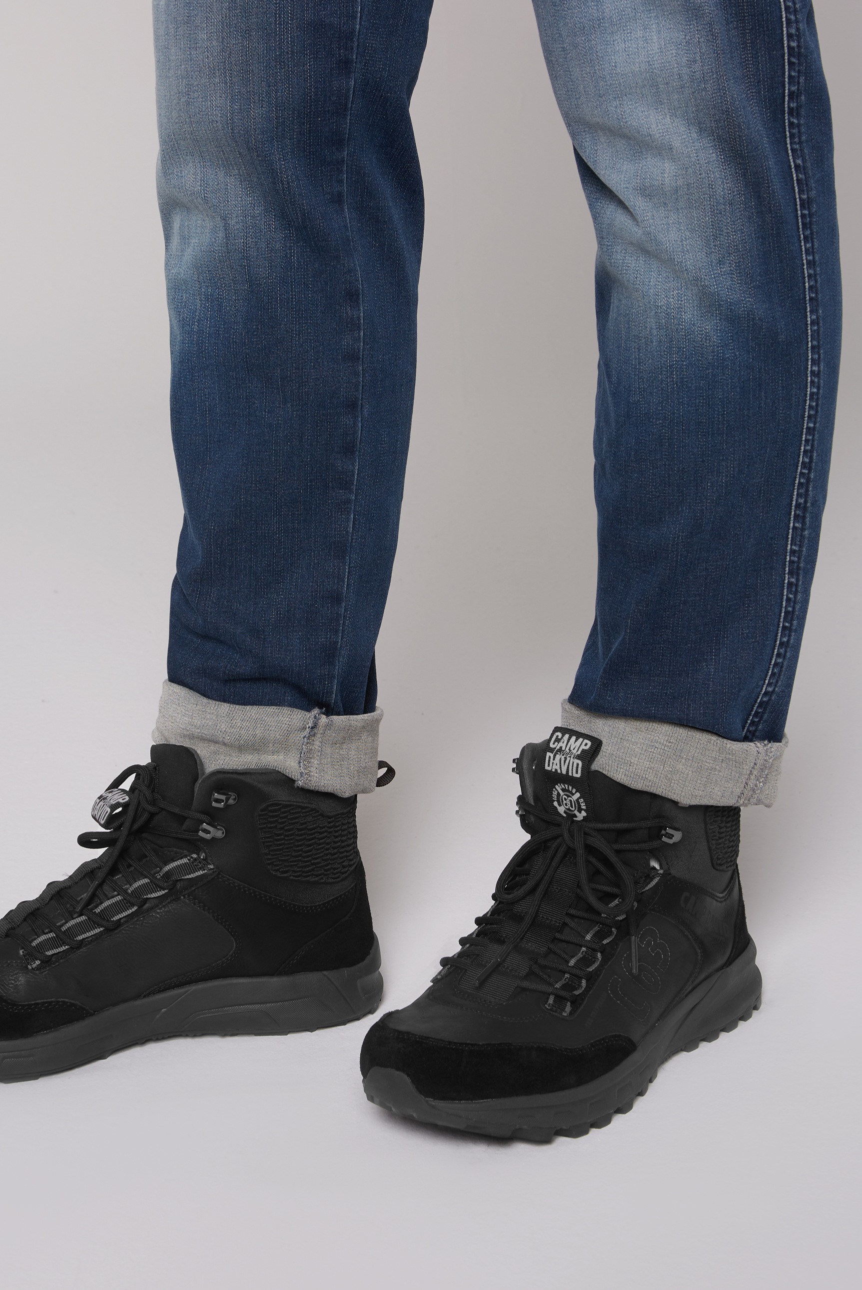 CAMP DAVID Sneaker, mit Haken-Ösen-Schnürung