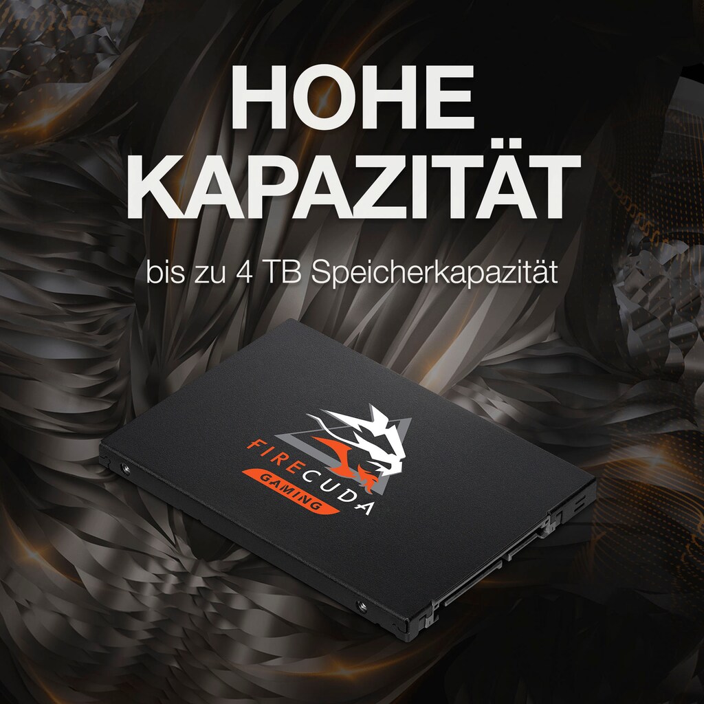 Seagate Gaming-SSD »FireCuda 120«, 2,5 Zoll, Anschluss SATA III