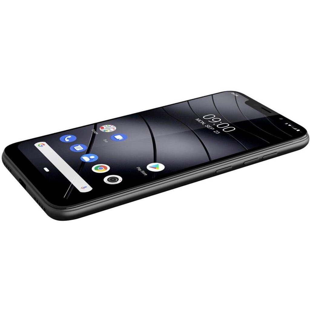 Gigaset Smartphone »GS195«, titanium grey, 15,7 cm/6,18 Zoll, 32 GB Speicherplatz, 13 MP Kamera, Made in Germany