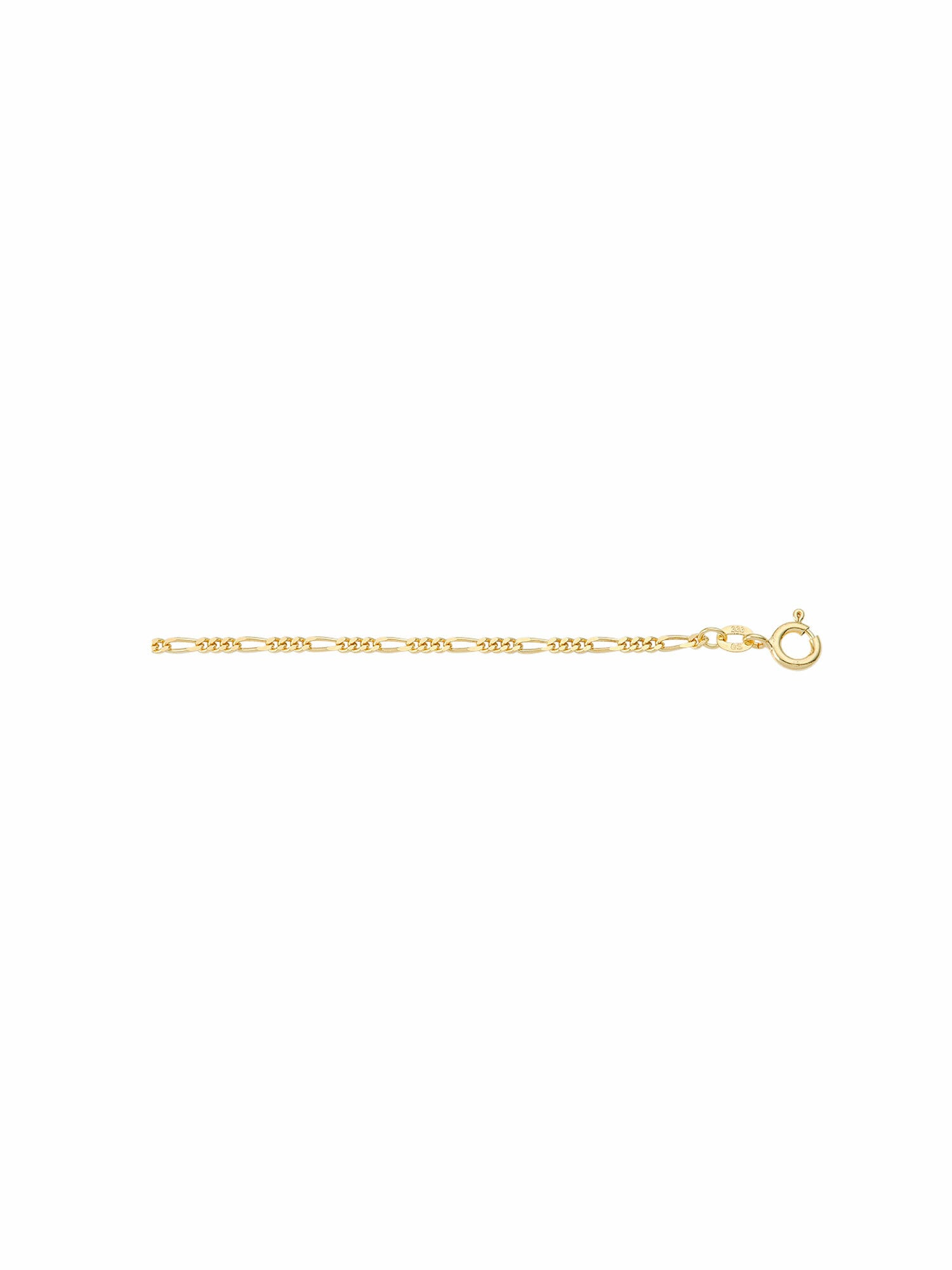 Goldkette »333 Gold Figaro Halskette Ø 1,4 mm«, Goldschmuck für Damen