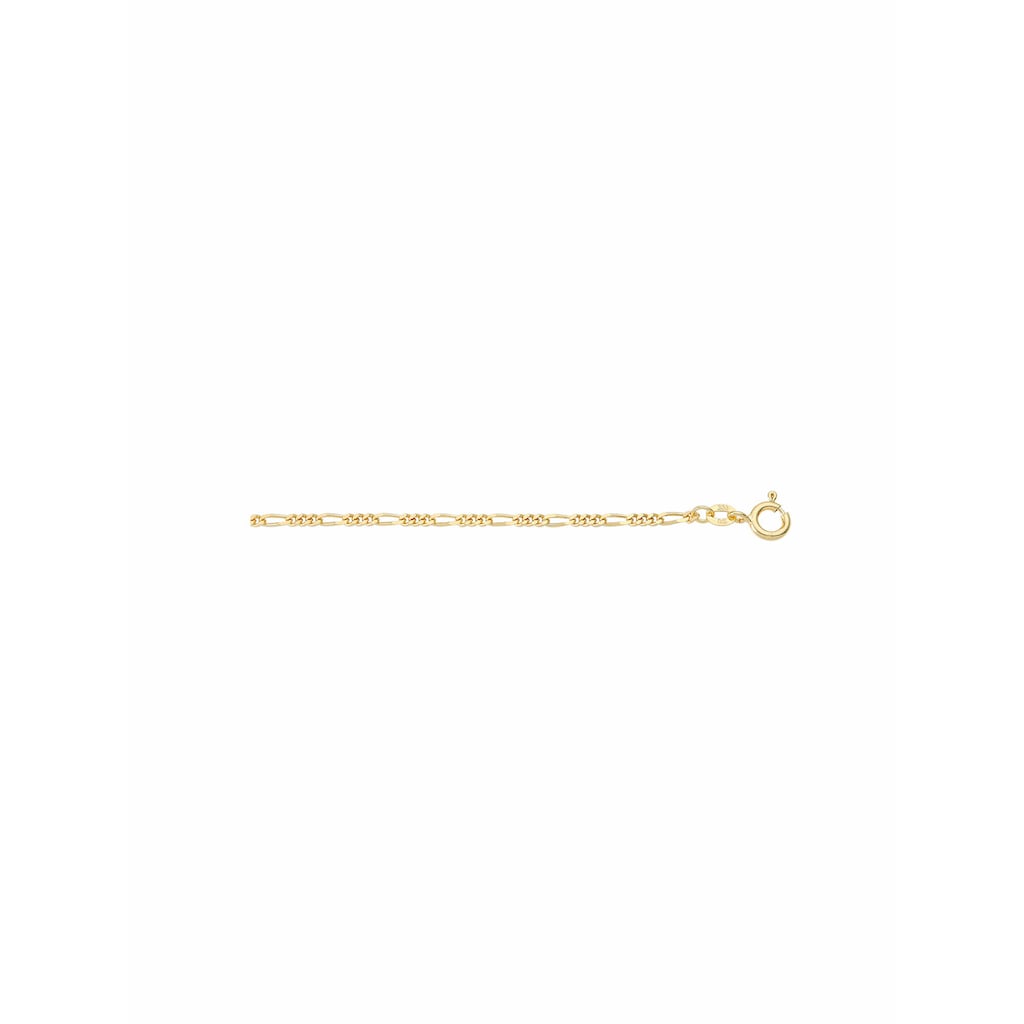 Adelia´s Goldkette »585 Gold Figaro Halskette Ø 1 8 mm« Goldschmuck für Damen