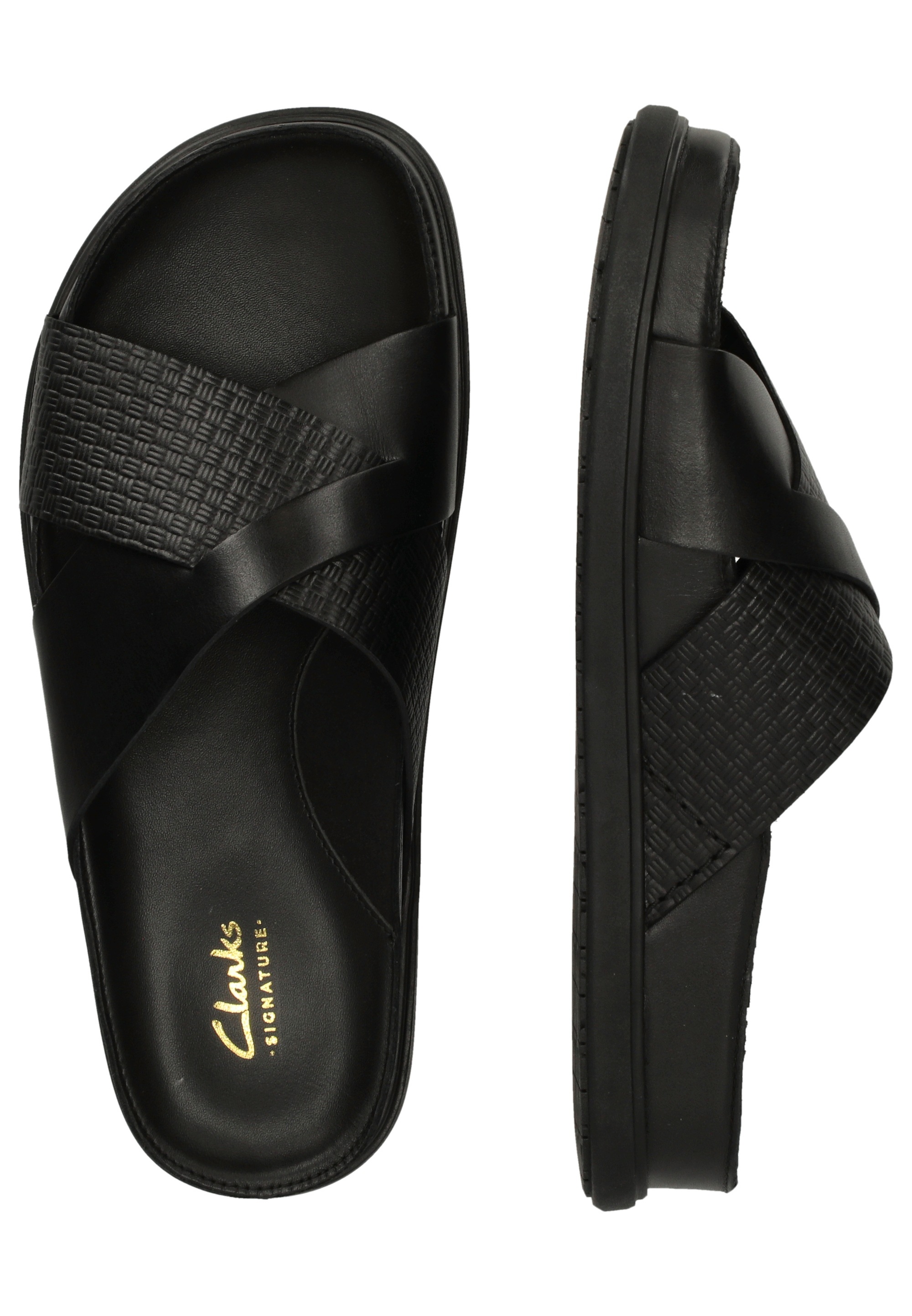 Clarks Sandale »Torford«, mit praktischem Slip-On-Design