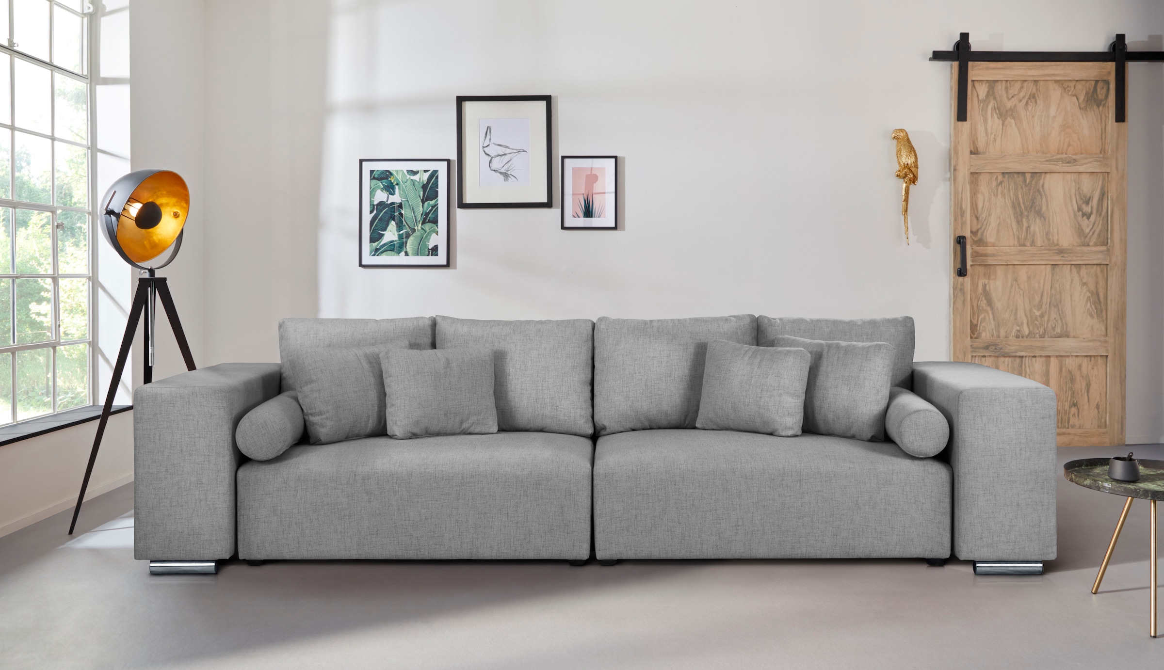 INOSIGN Big-Sofa »Aliya«, incl. Bettfunktion und Bettkasten, Breite 290  cm,incl. Zierkissen kaufen | BAUR