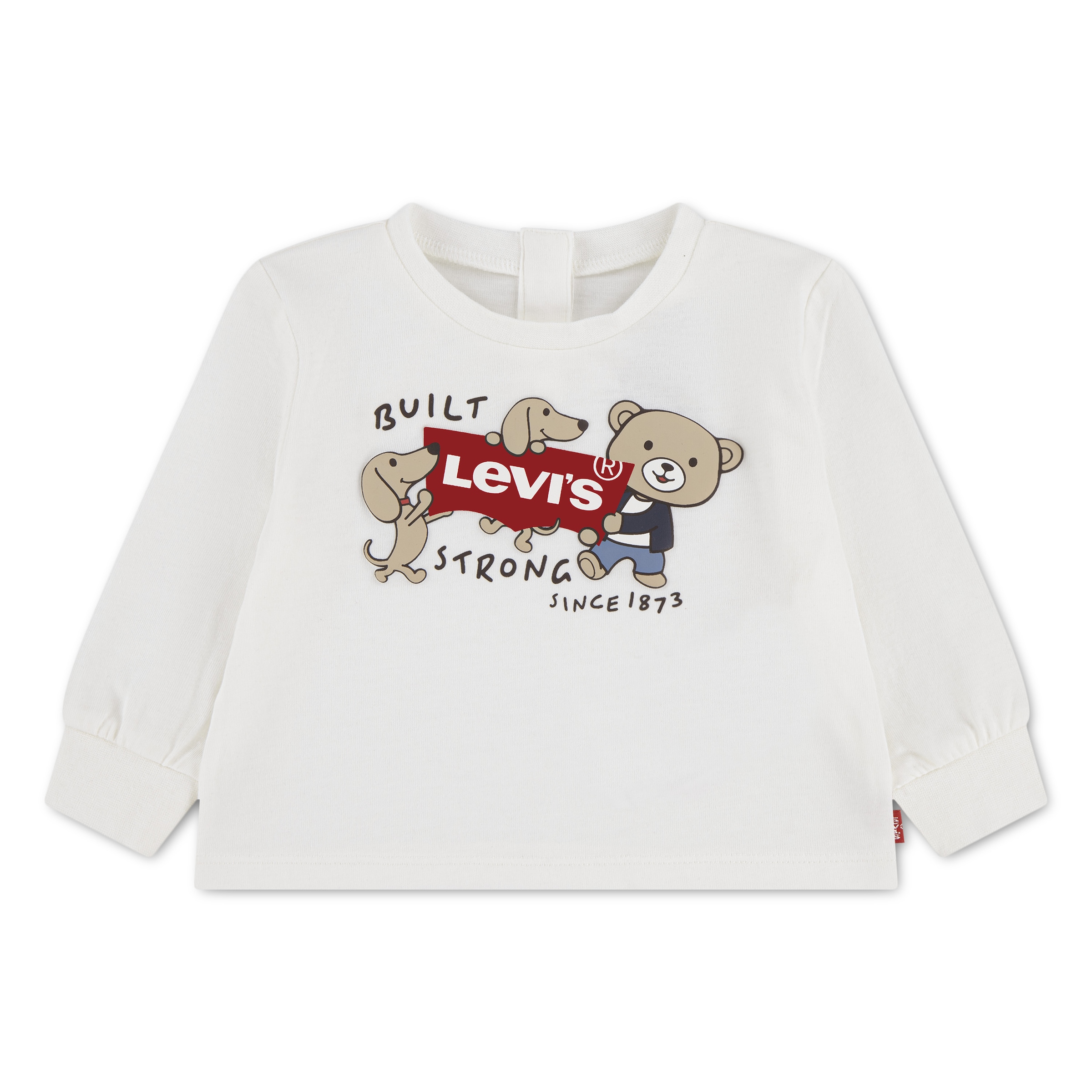 Levis Kids Langarmshirt "LVB GRAPHIC LS TEE" mit Motivprint, Baumwoll-Mix - for Boys