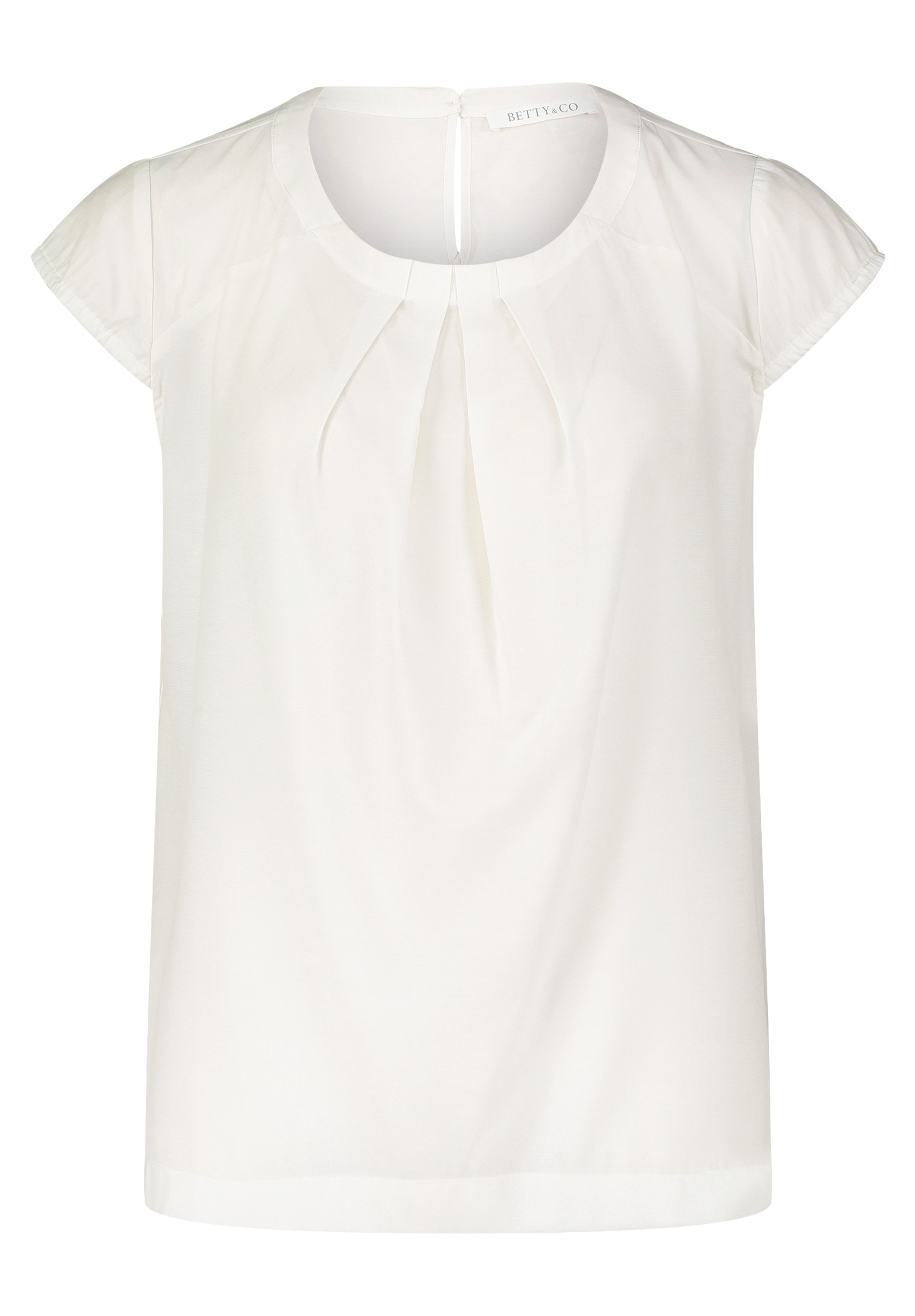 Betty&Co Schlupfbluse "Betty & Co Damen Schlupfbluse kurzarm" günstig online kaufen