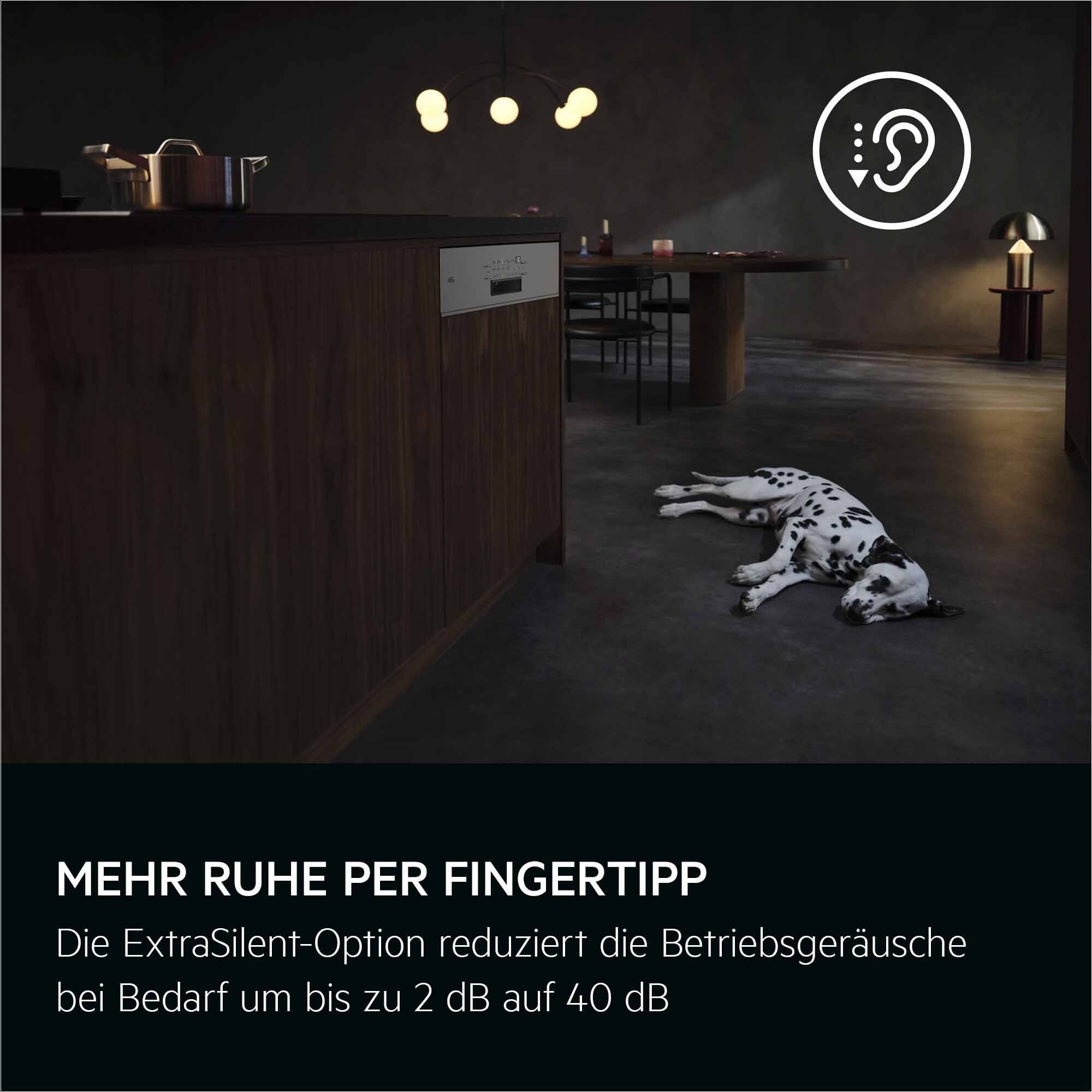 AEG teilintegrierbarer Geschirrspüler 8000 »GT8200B4SCM«