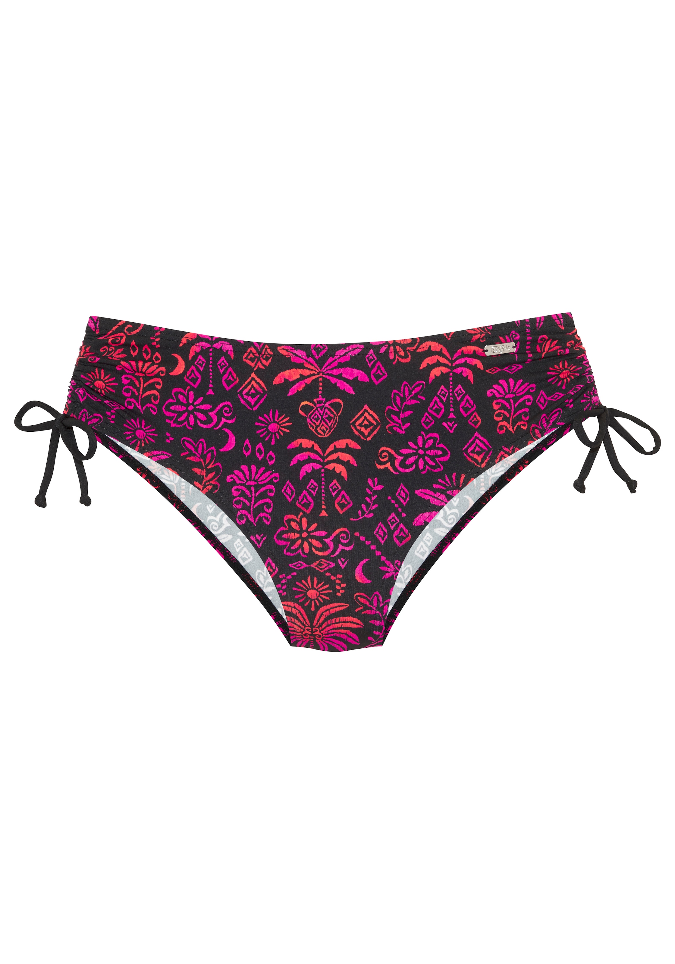 Buffalo Bikini-Hose »Paloma« im trendigen Palmenmotiv mit kontrastfarbenen Details