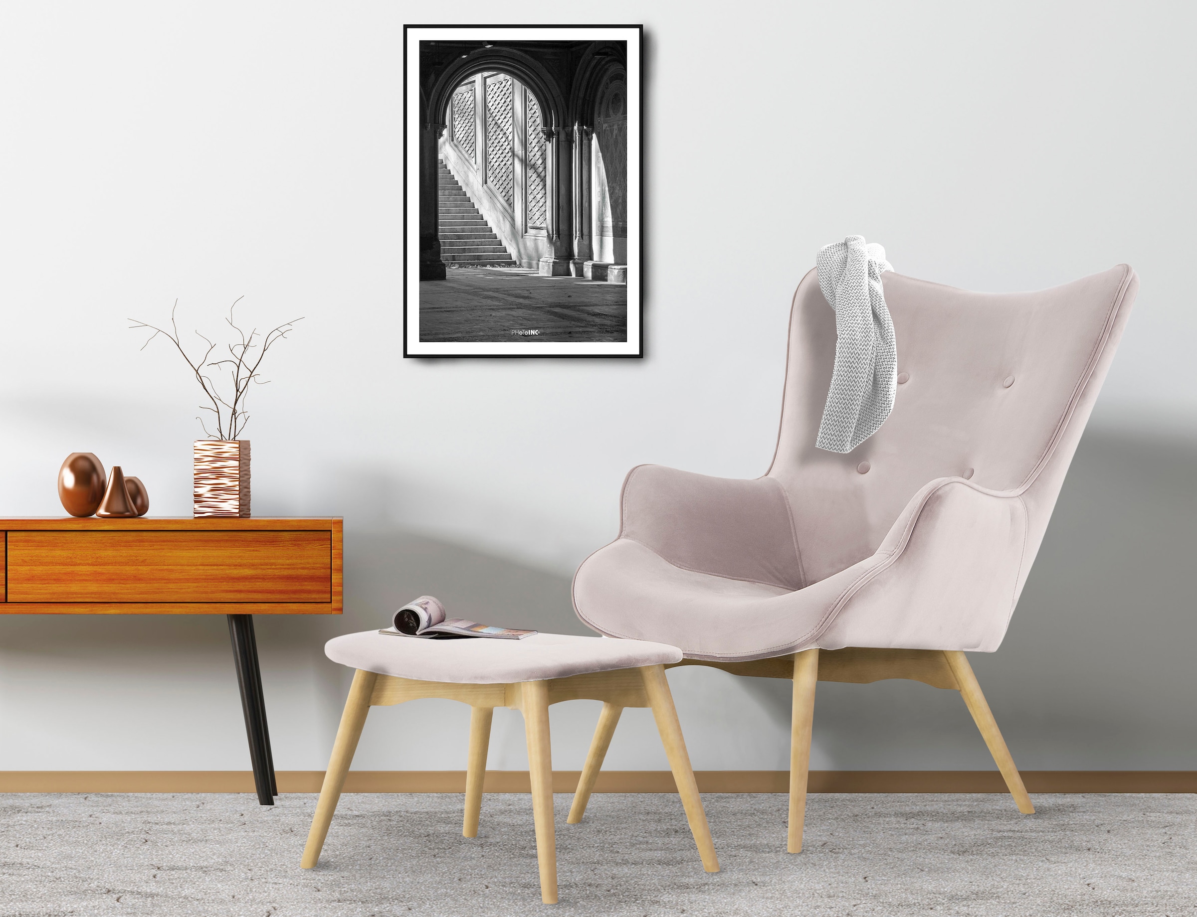 Home affaire Sessel "Egense" wahlweise mit oder ohne Hocker günstig online kaufen