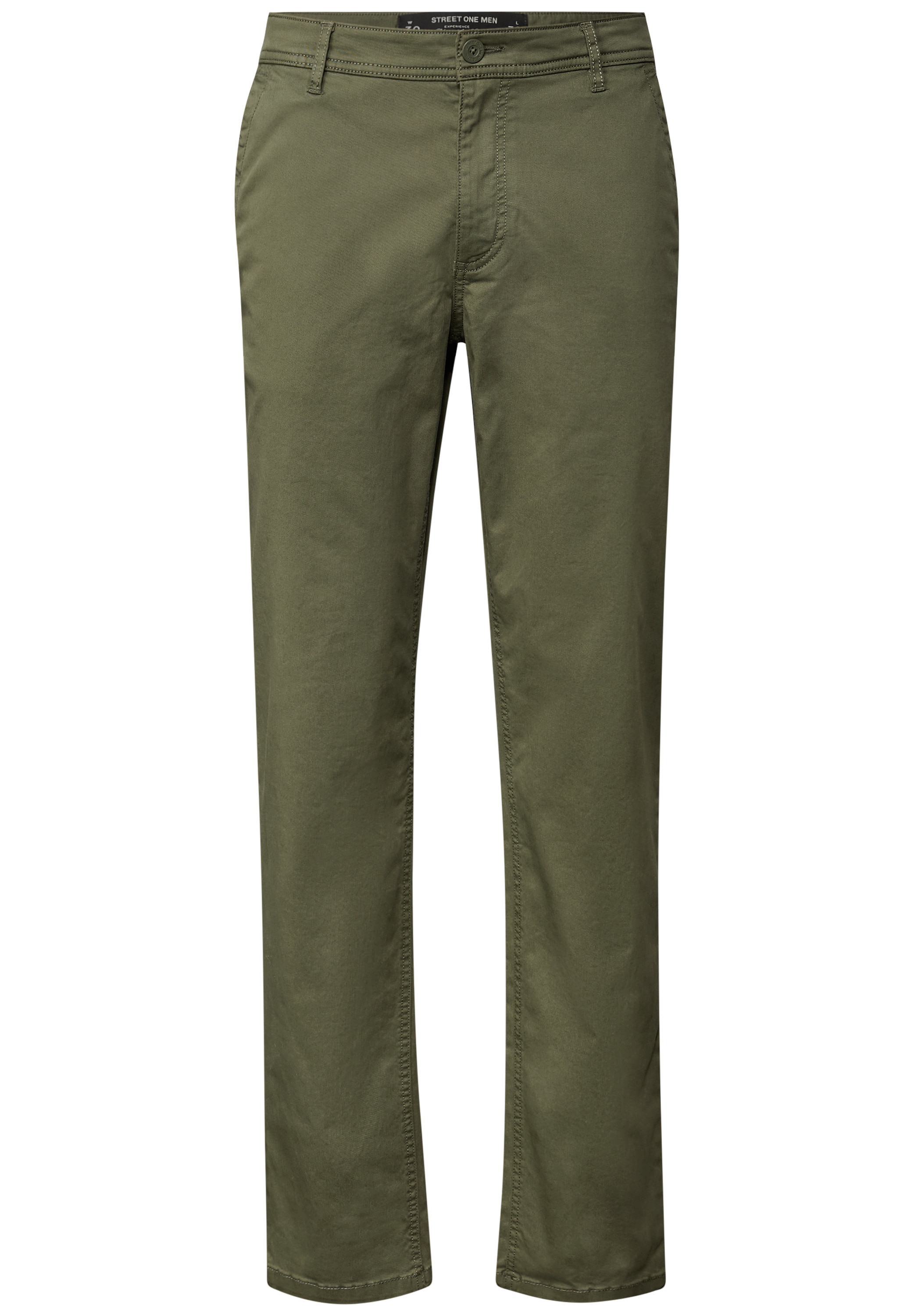 STREET ONE MEN Chinohose, aus Baumwolle mit Stretchanteil