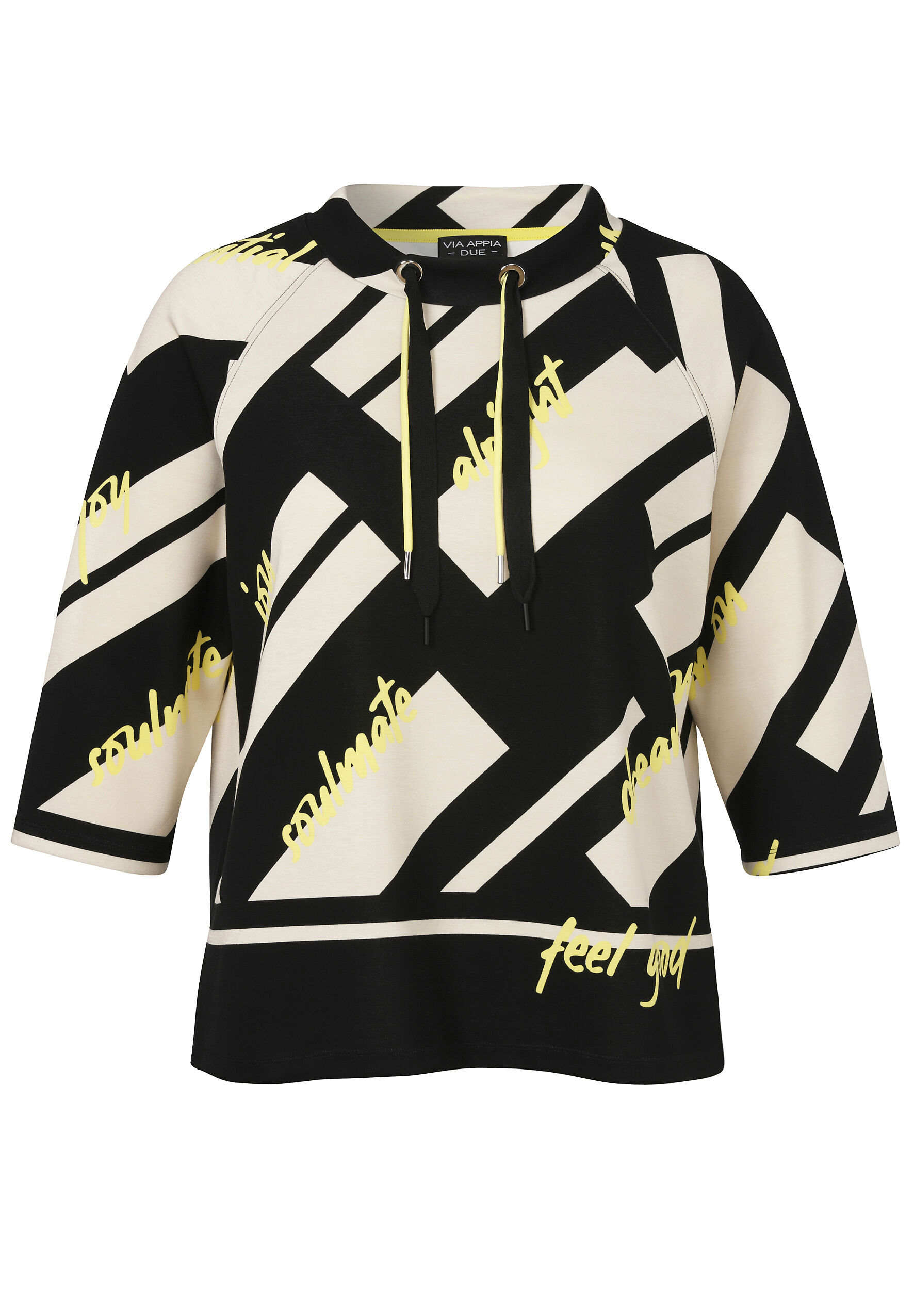 VIA APPIA DUE Sweatshirt "VIA APPIA DUE Sweatshirt", Große Größen