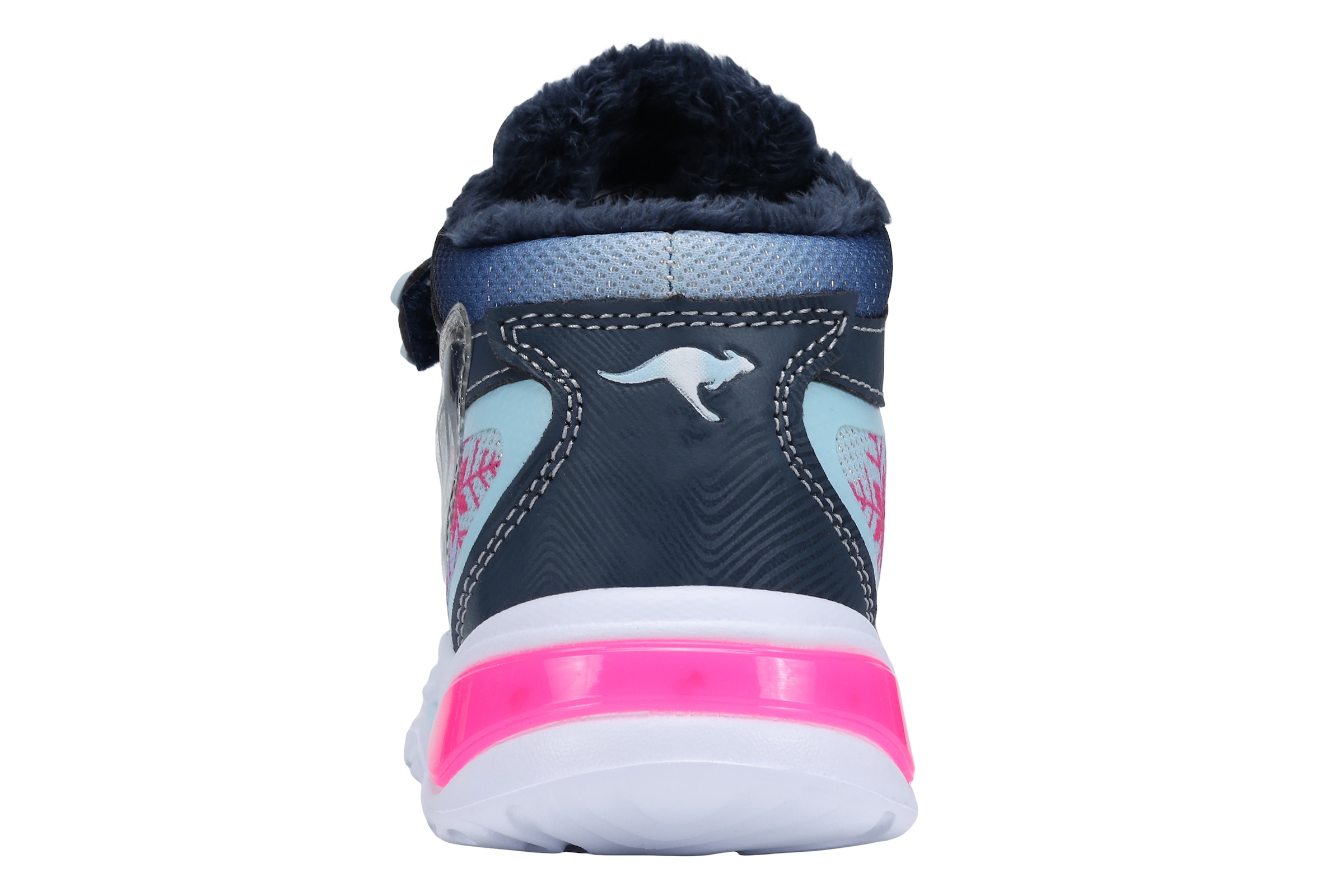 KangaROOS Sneaker »K-SLG ADONIS MID EV«  Blinkschuh mit Warmfutter