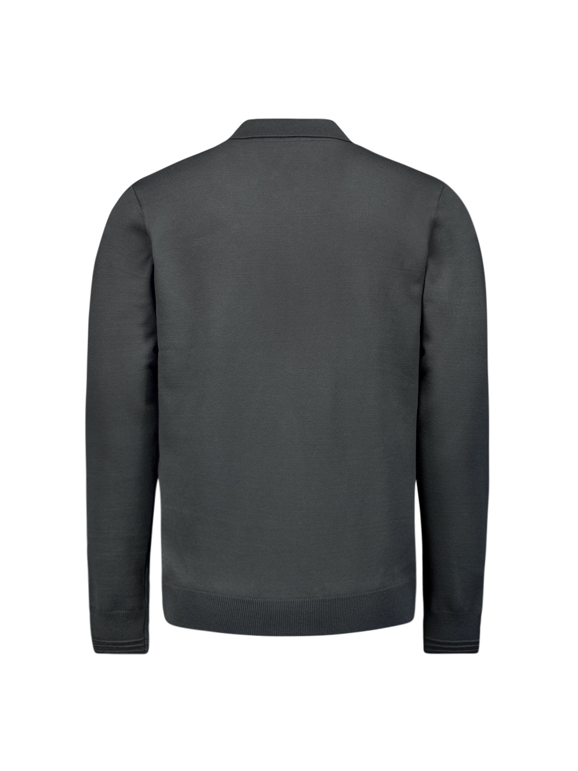 NO EXCESS Rundhalspullover »No Excess Polokragen-Cardigan«