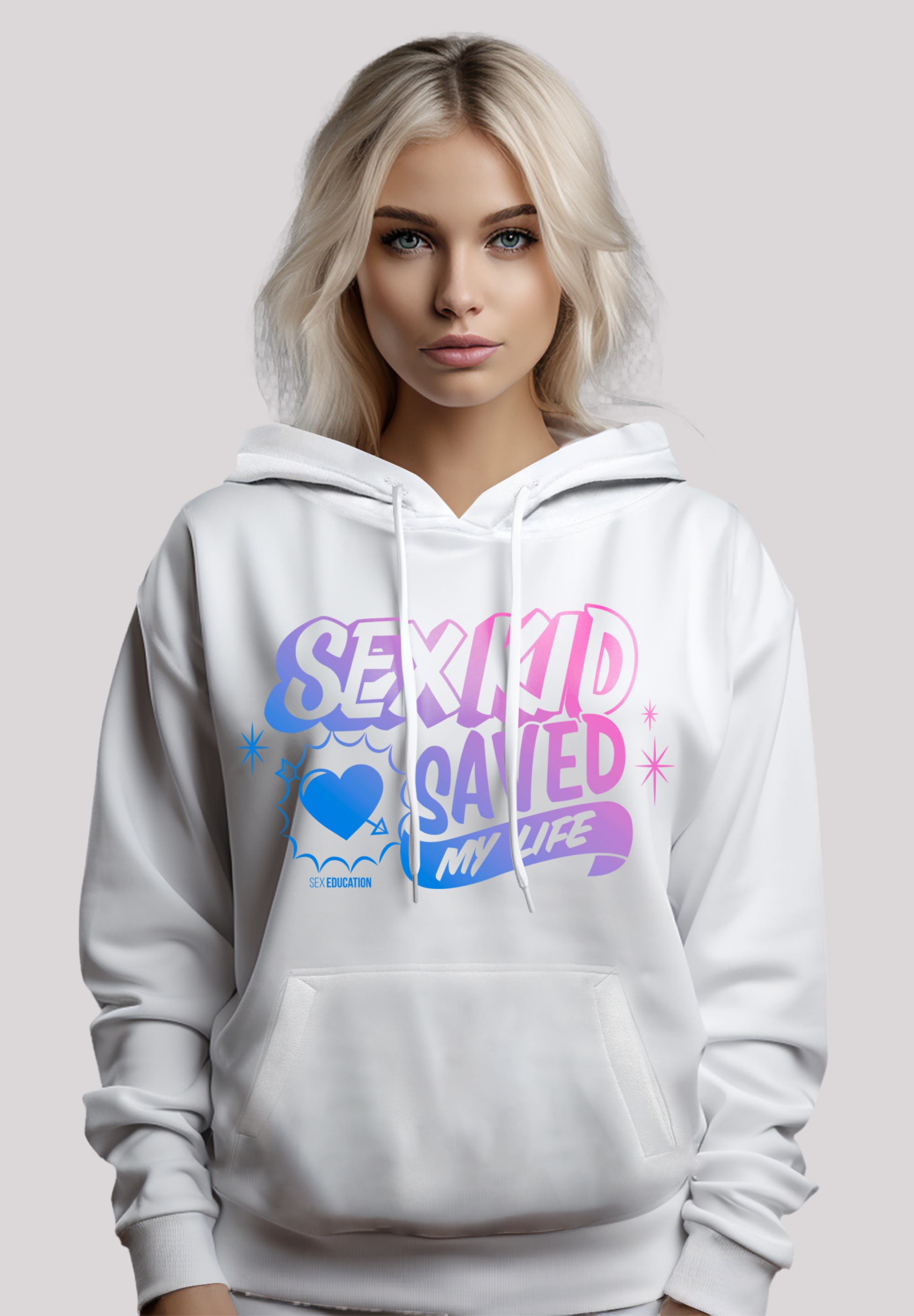 F4NT4STIC Kapuzenpullover "Sex Education Sex Kid Blend Netflix TV Series", Premium Qualität