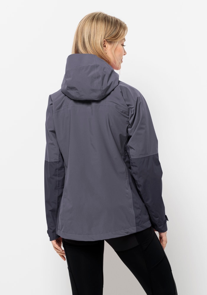 Jack Wolfskin Funktionsjacke »EAGLE PEAK 2L JKT W«, mit Kapuze