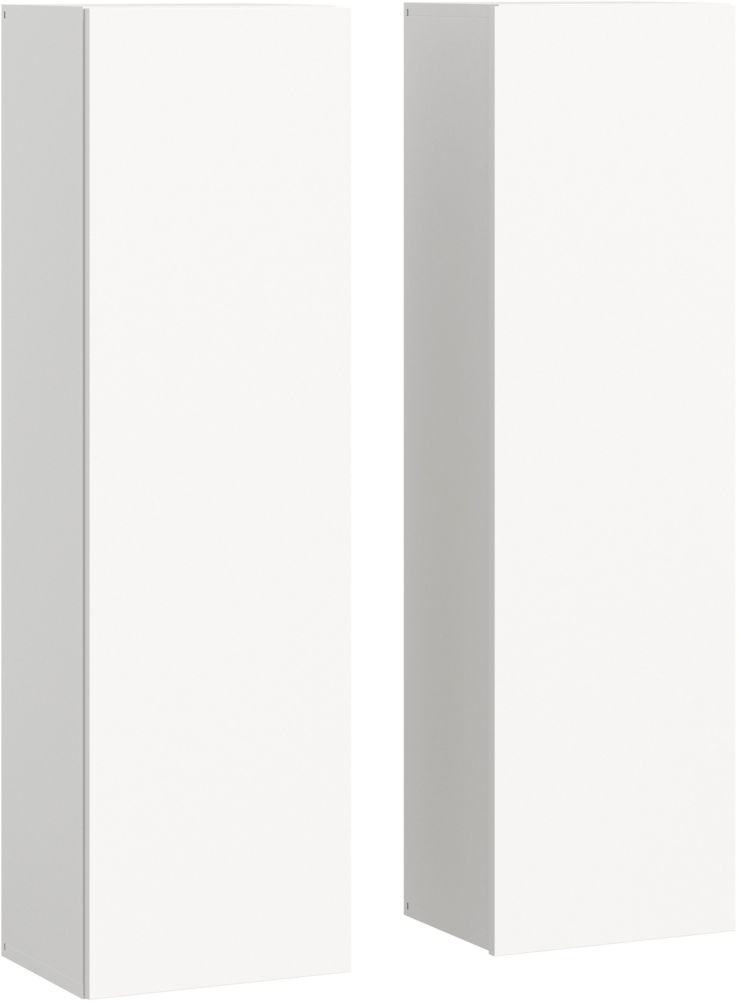 INOSIGN Mehrzweckschrank »Trinity, 2er Set, Höhe 110cm, hängend, grifflos/Frontüberstand«, (2 St.), Wandschrank, Stauraumschrank, Schrank Set