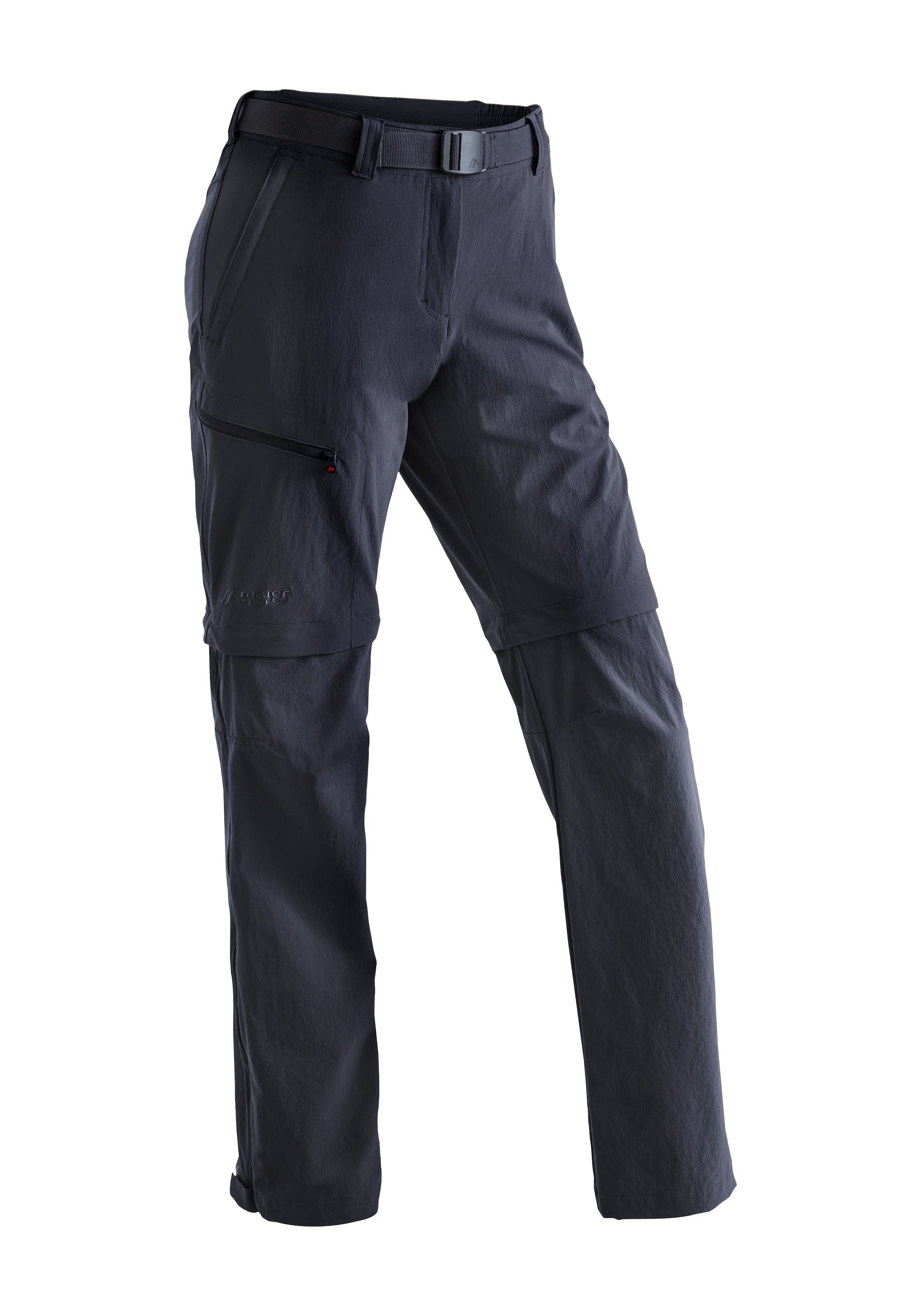 Maier Sports Funktionshose "Nata", Damen Wanderhose, zipp-off Outdoor-Hose, 3 Taschen, Regular Fit