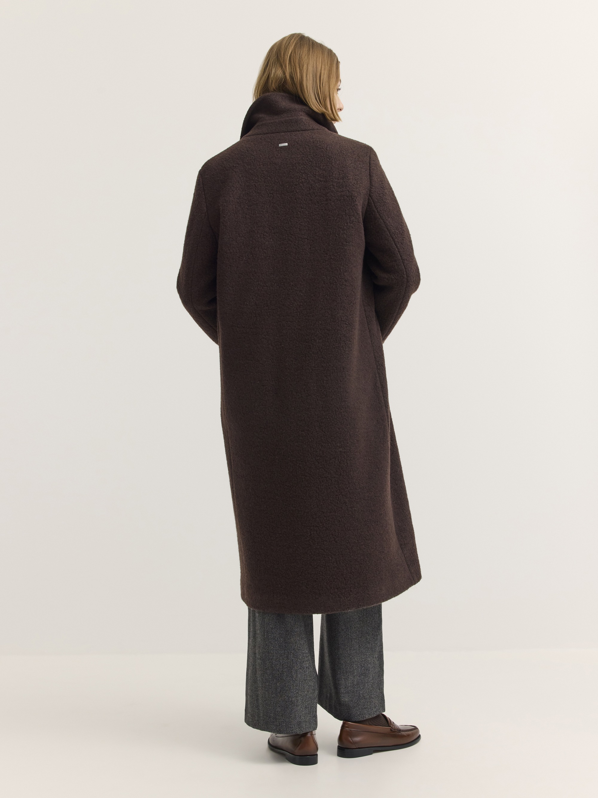 bugatti Kurzmantel »Regular Fit« Regular Fit Wollmantel Reverskragen