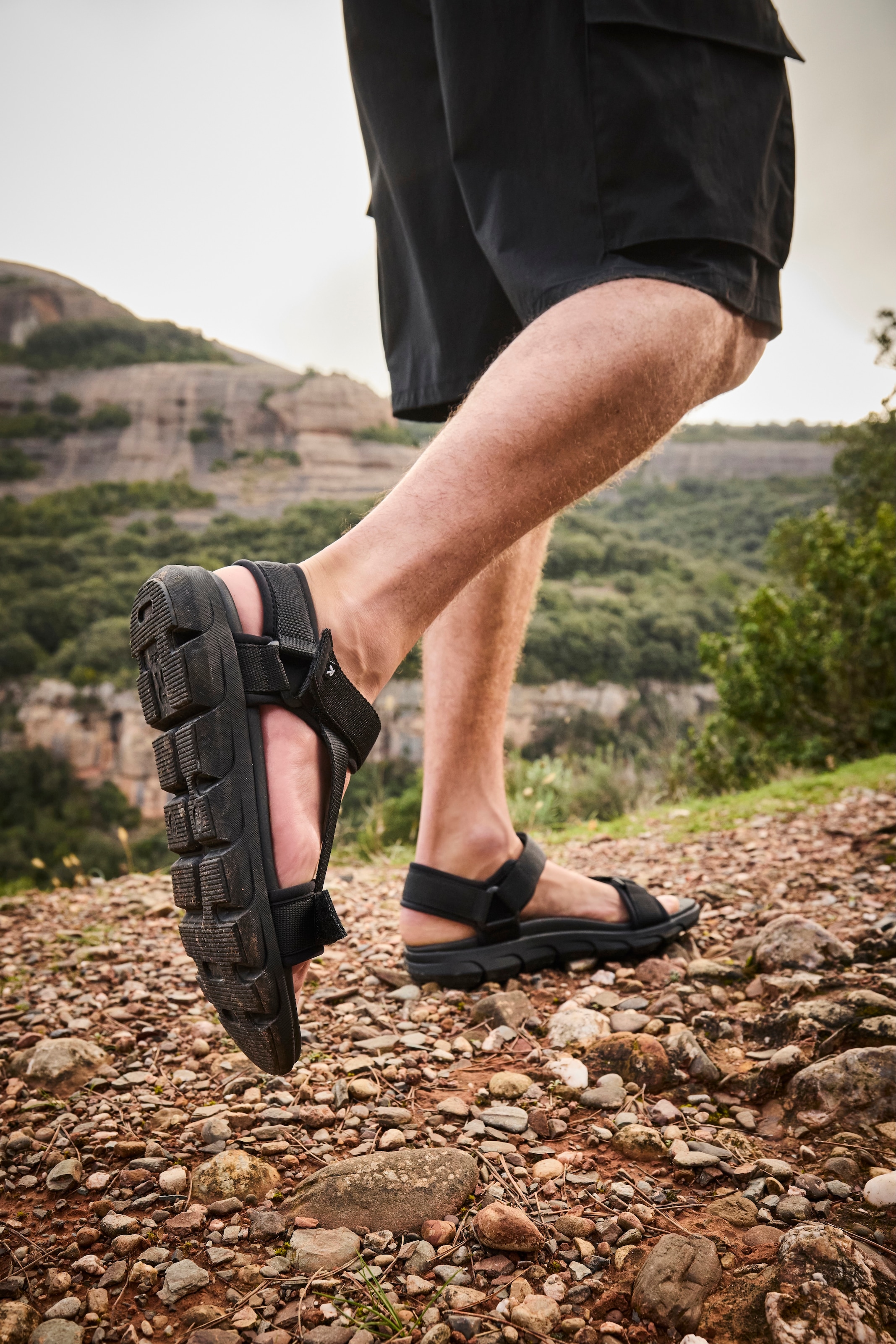 RIEKER Sport Sandale »Orlando«, Sommerschuh, Outdoorsandale, Maschinenwäsche, mit Klettverschlüssen