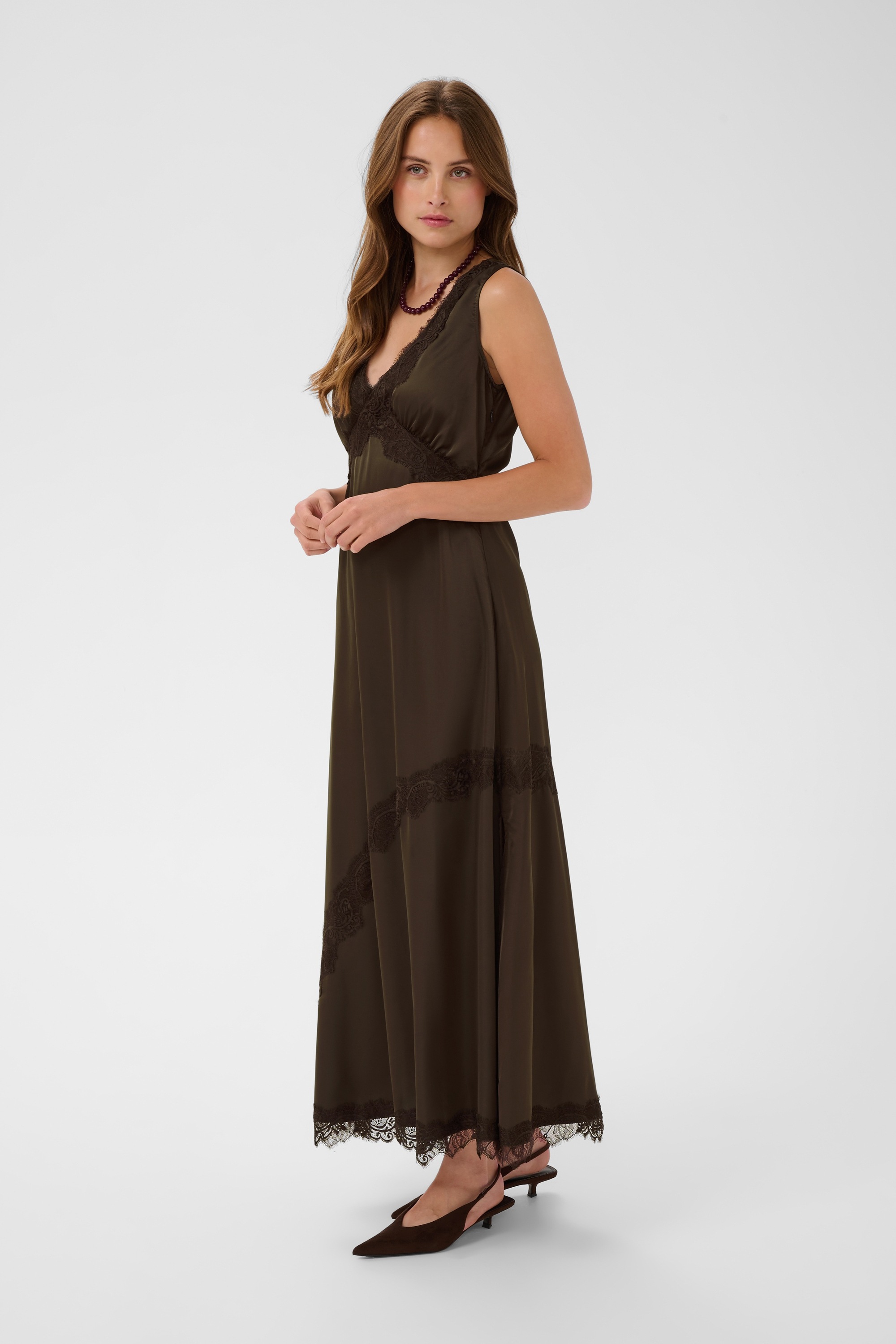 Saint Tropez Midikleid »Damen Kleid TeaganSZ«