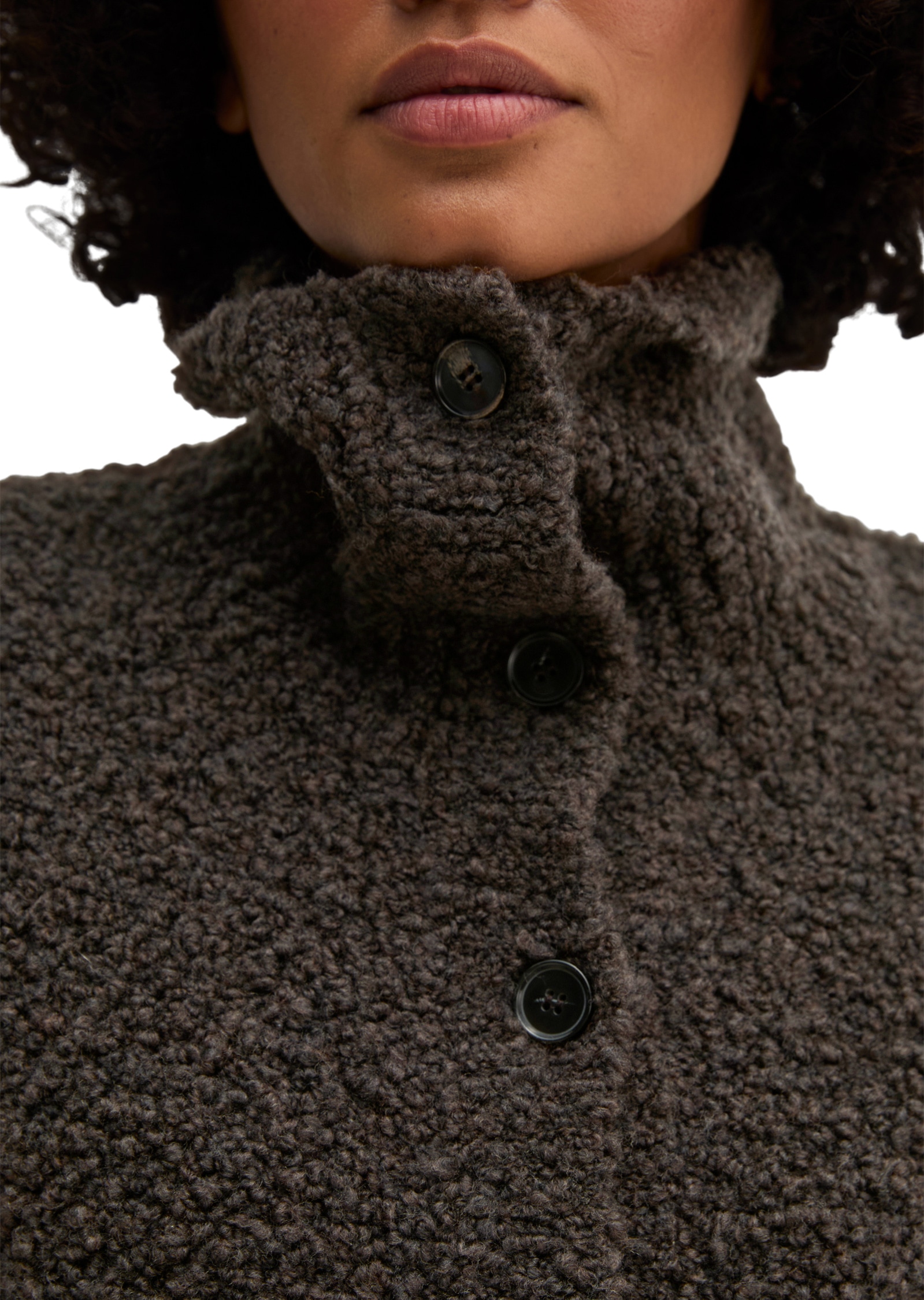 Marc O'Polo Strickweste »aus Bouclé-Garn«