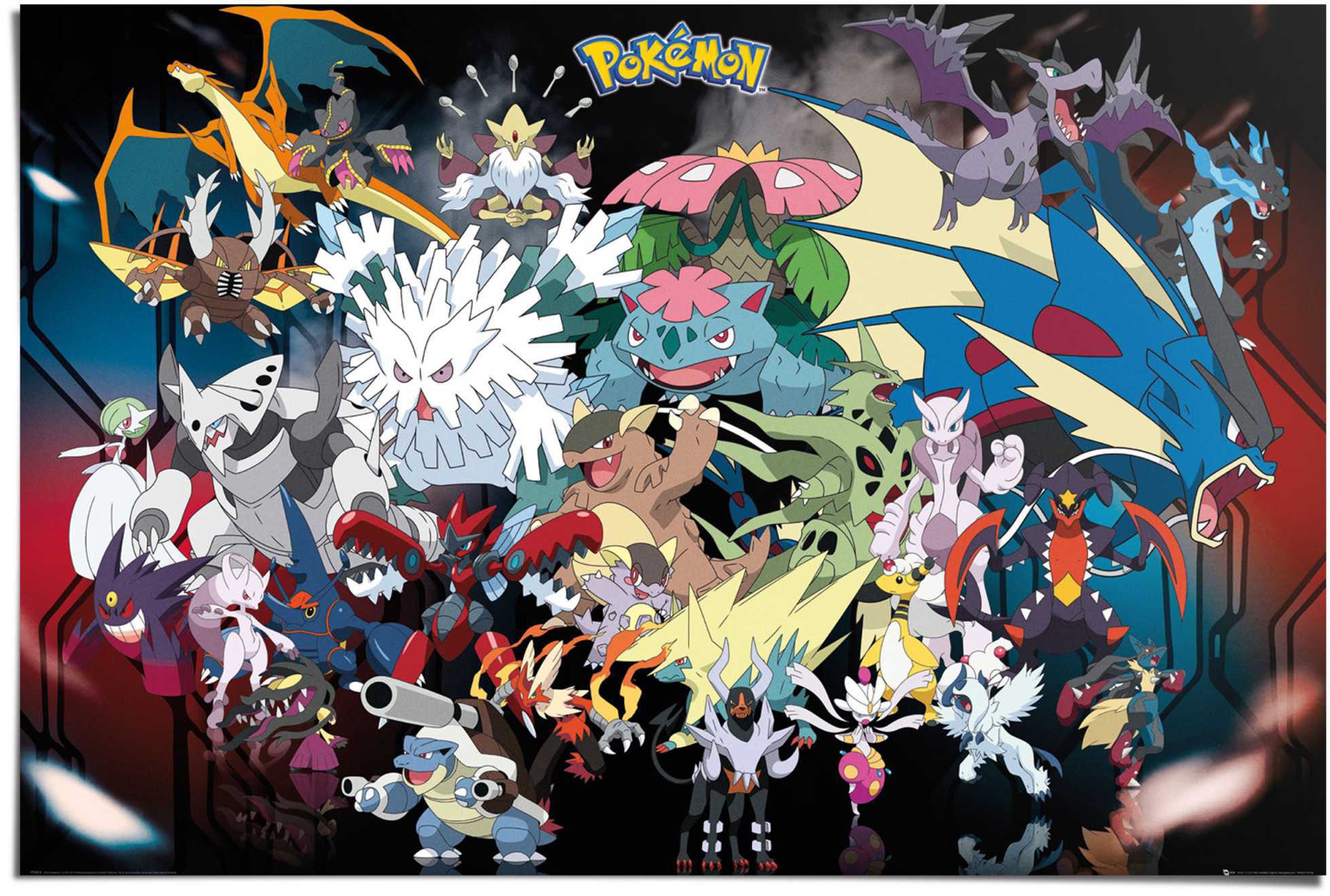 Reinders Poster "Poster Pokemon" 1 Stk. tlg. günstig online kaufen
