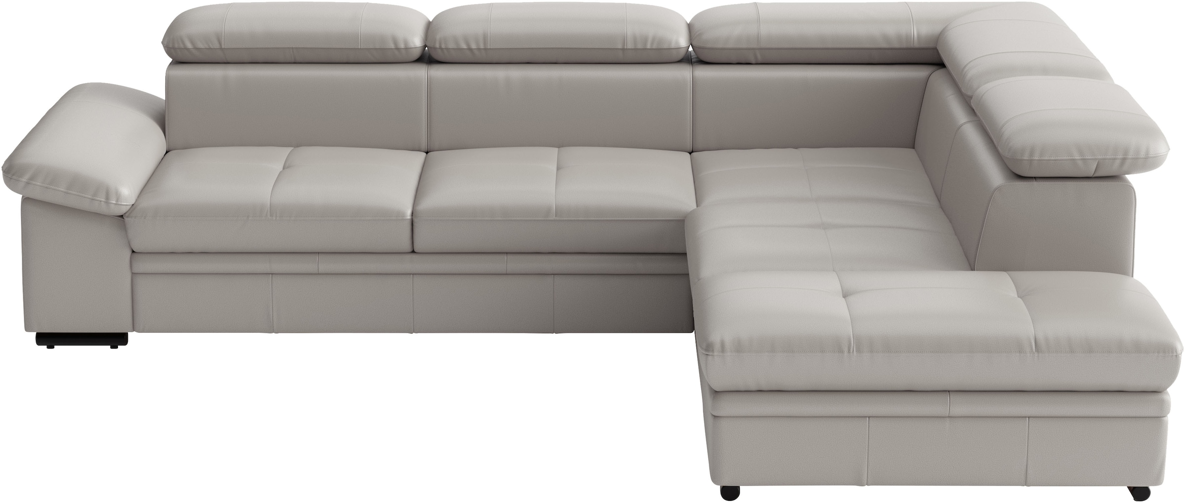 sit&more Ecksofa "Viola L-Form, B: 249 cm, Arm- & Kopfteilverstellung" optional mit Schlaffunktion