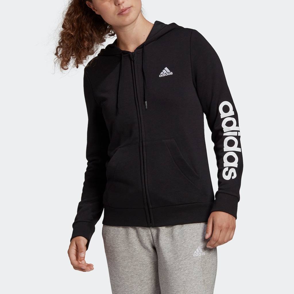 adidas Sportswear Kapuzensweatshirt »ESSENTIALS LOGO KAPUZENJACKE«