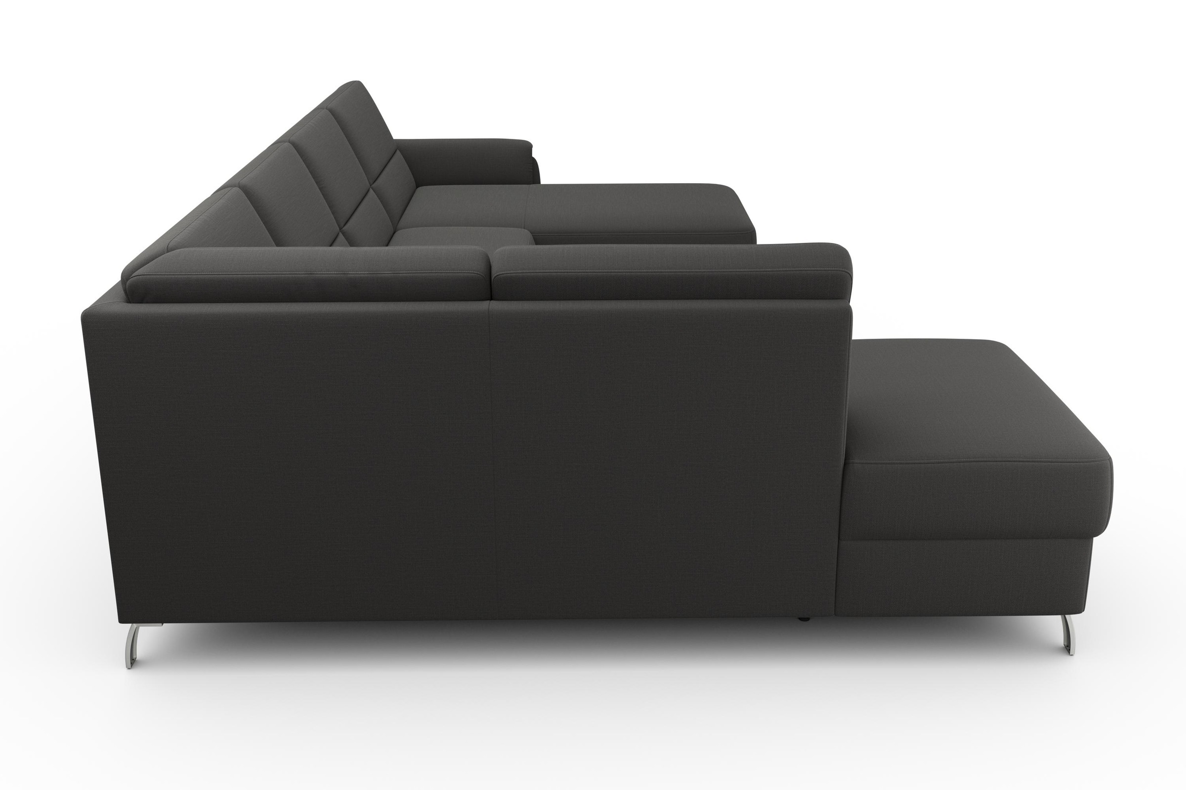 sit&more Wohnlandschaft »Palmera U-Form«, Federkern, wahlweise mit Bettfunktion und mit/ohne Stauraum