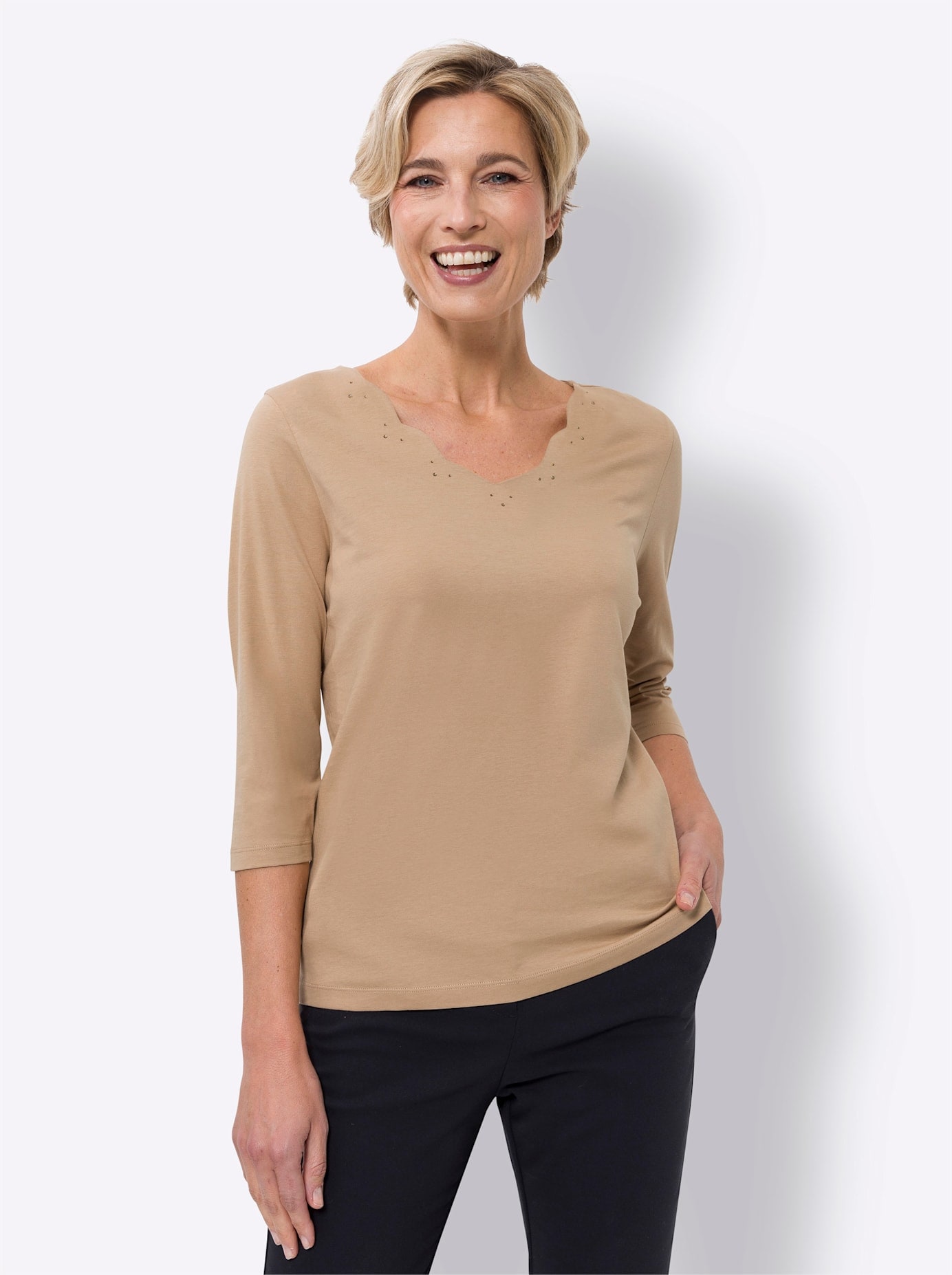 Classic Basics 3/4-Arm-Shirt »Shirt«, (1 tlg.)