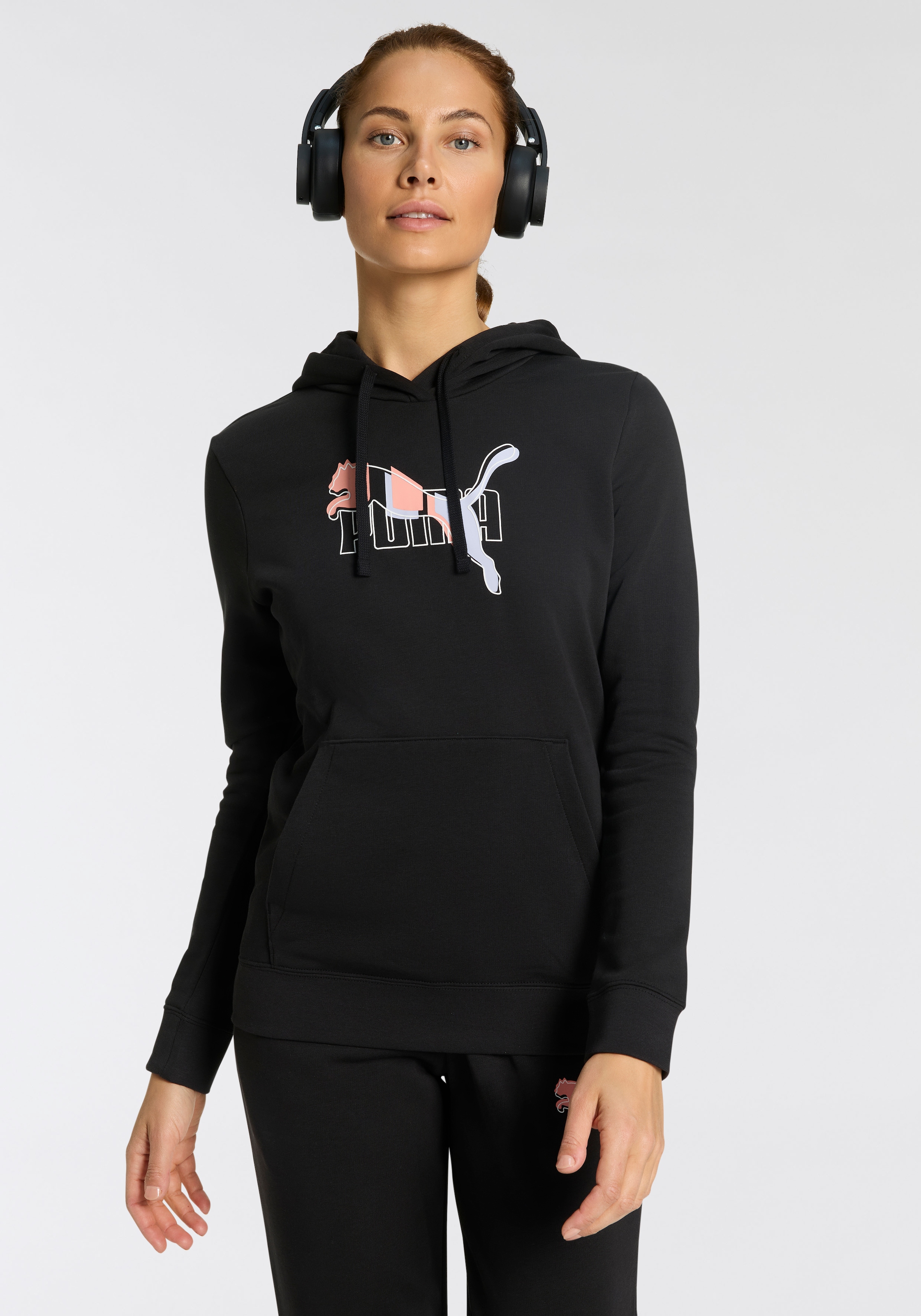 PUMA Kapuzensweatshirt "ESS LOGO LAB HOODIE TR", mit Kängurutasche, mit ver günstig online kaufen