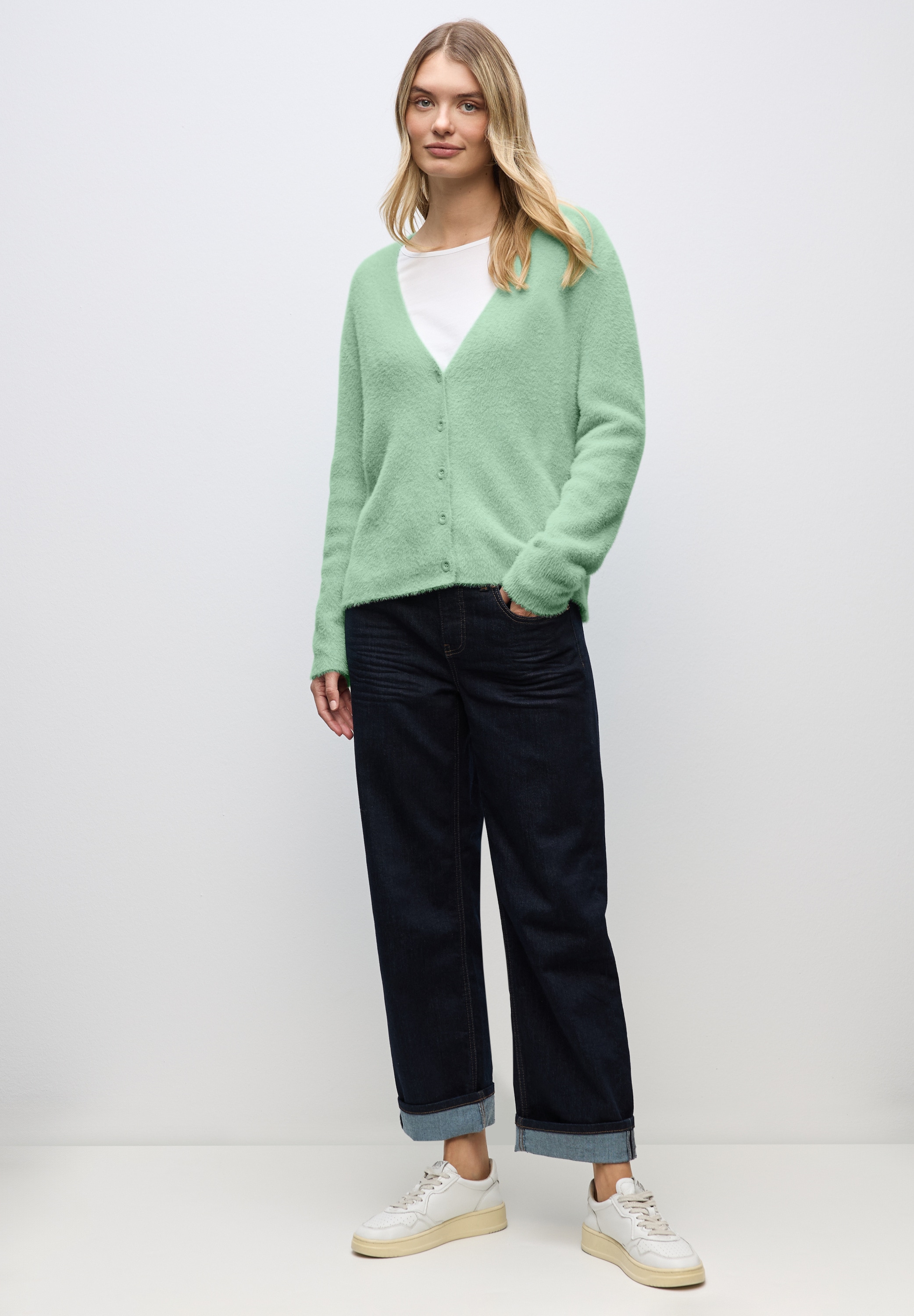 STREET ONE Cardigan, mit Knopfleiste