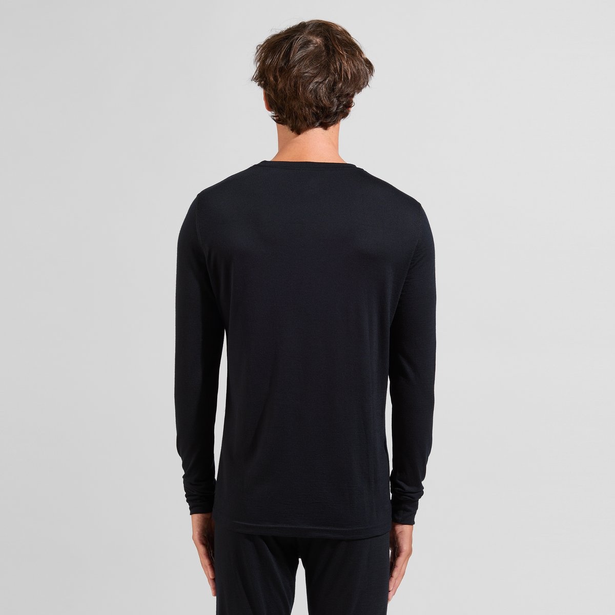 Odlo Funktionsshirt »BL TOP crew neck l/s-MERINO 200« atmungsaktives Funktionsshirt, aus Wolle, schnell trocknendes Material