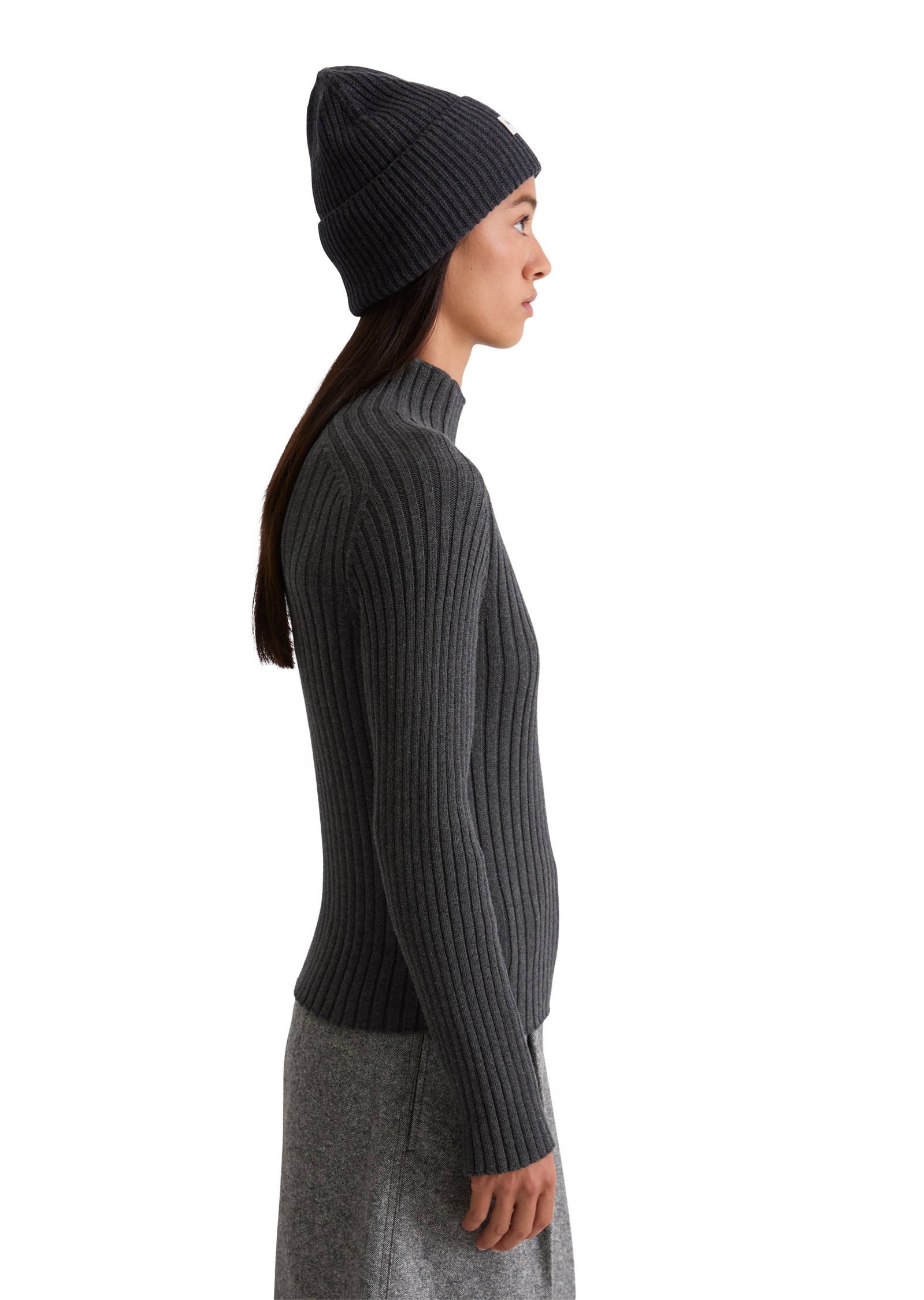 Marc O'Polo Stehkragenpullover »aus Heavy Weight Cotton«
